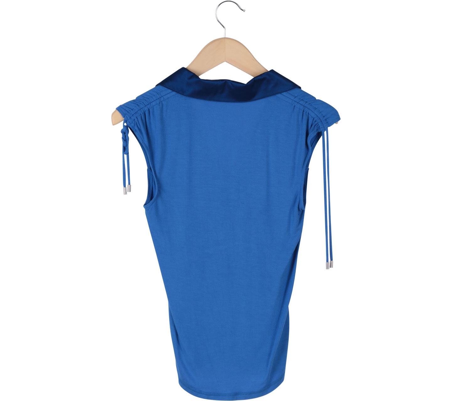 Karen Millen Blue Sleeveless Shirt