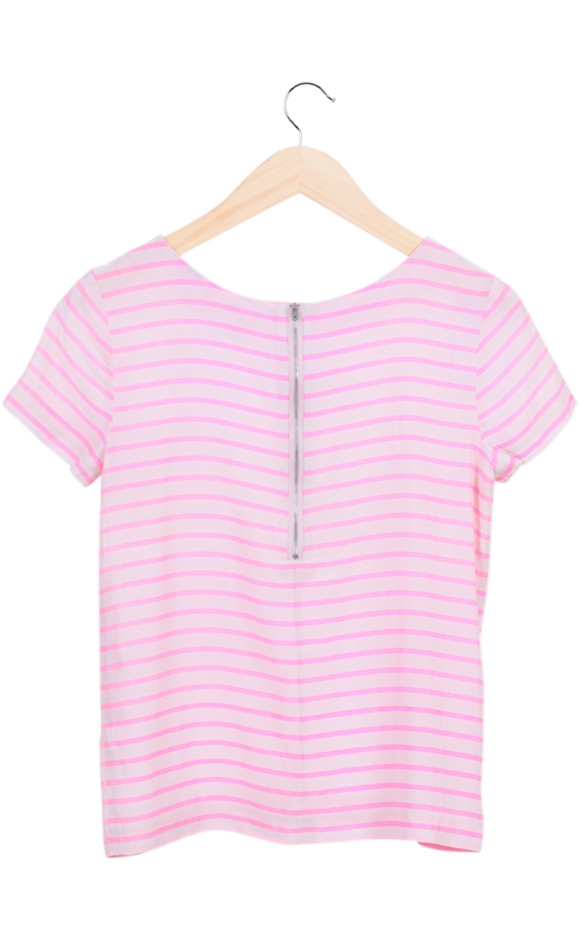 Pink Striped Blouse