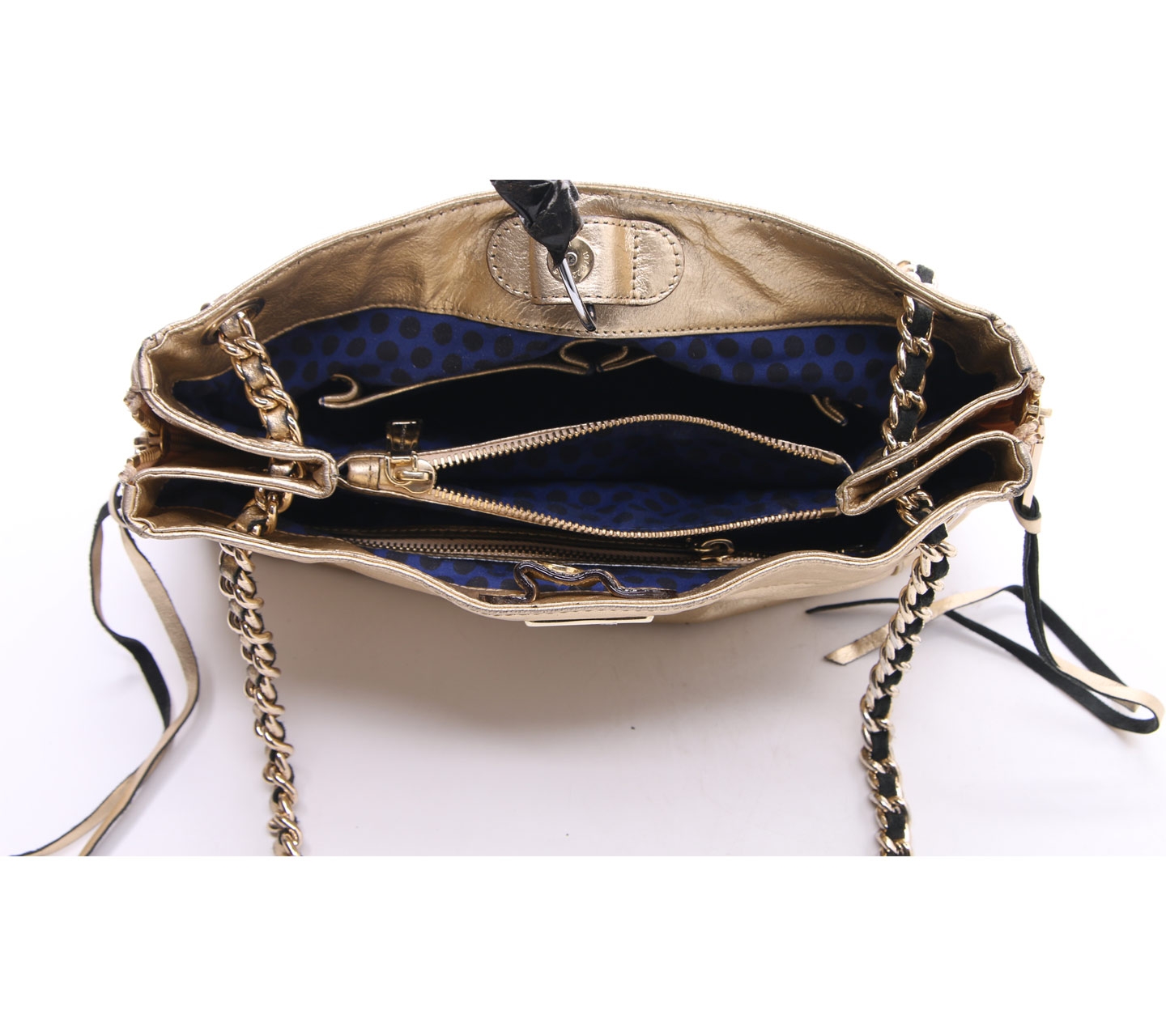 Rebbecca Minkoff Gold Shoulder Bag 