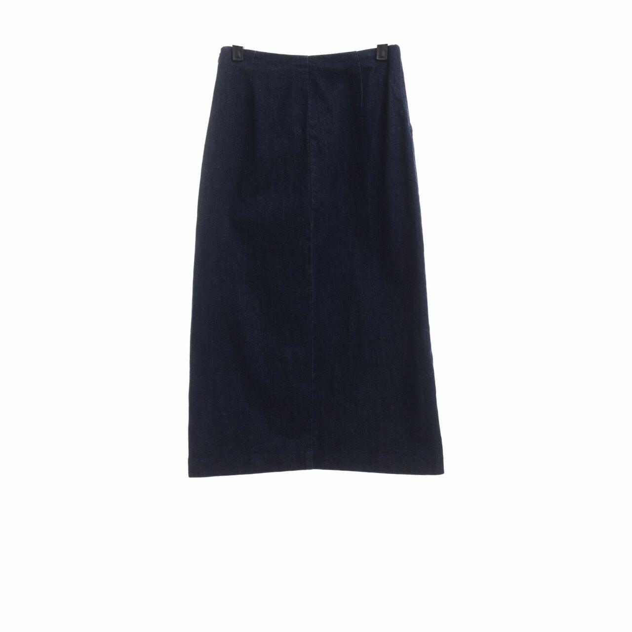 Zara Dark Blue Midi Skirt