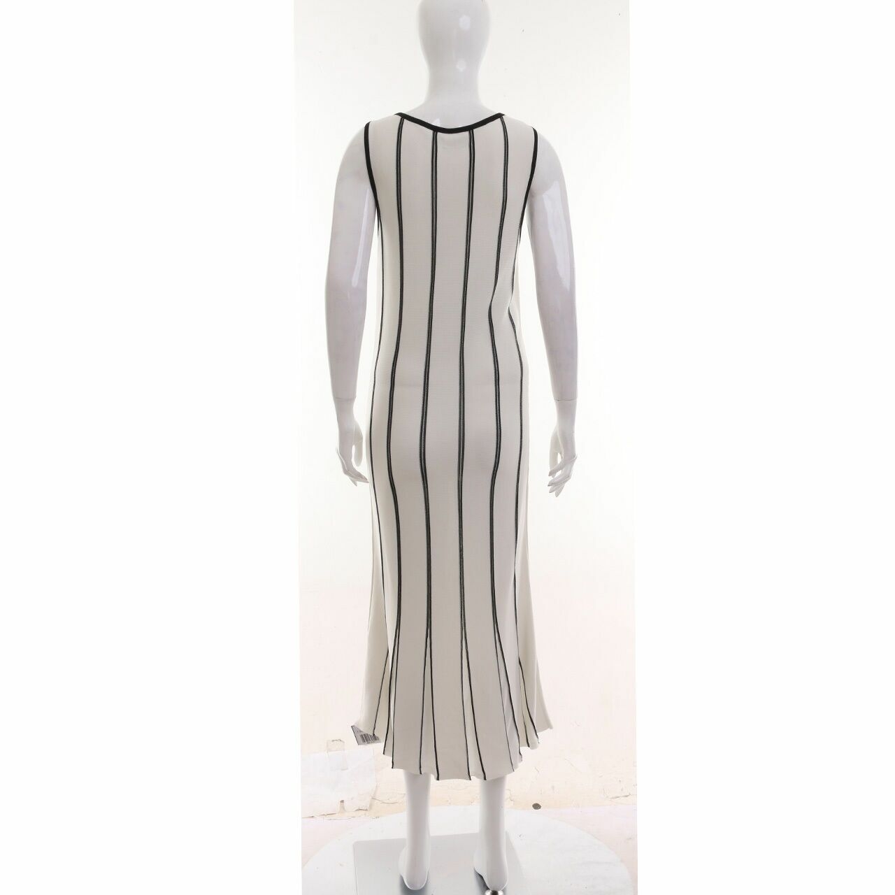 Massimo Dutti Black & White Long Dress