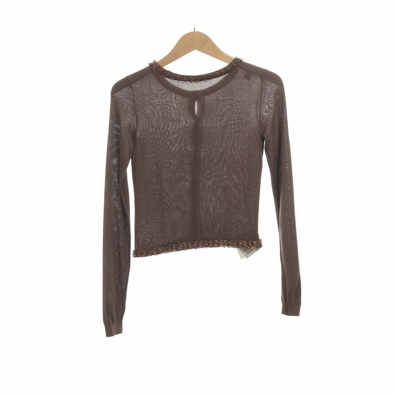 Private Collection Taupe Cardigan