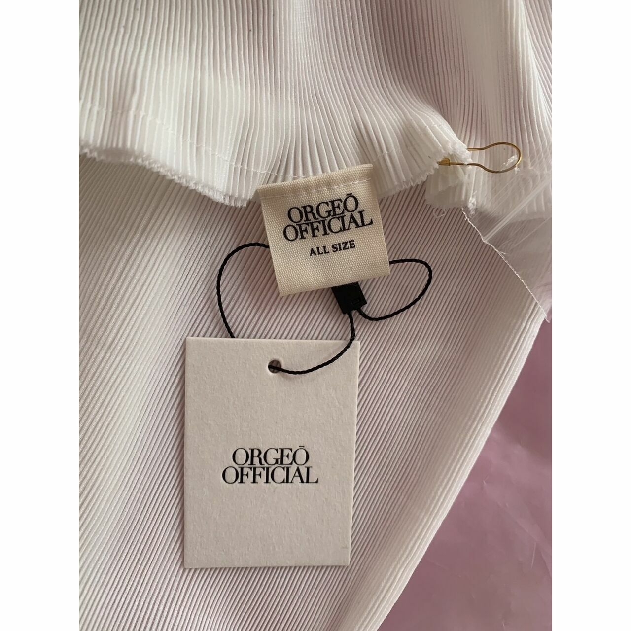 Orgeo Official White Blouse