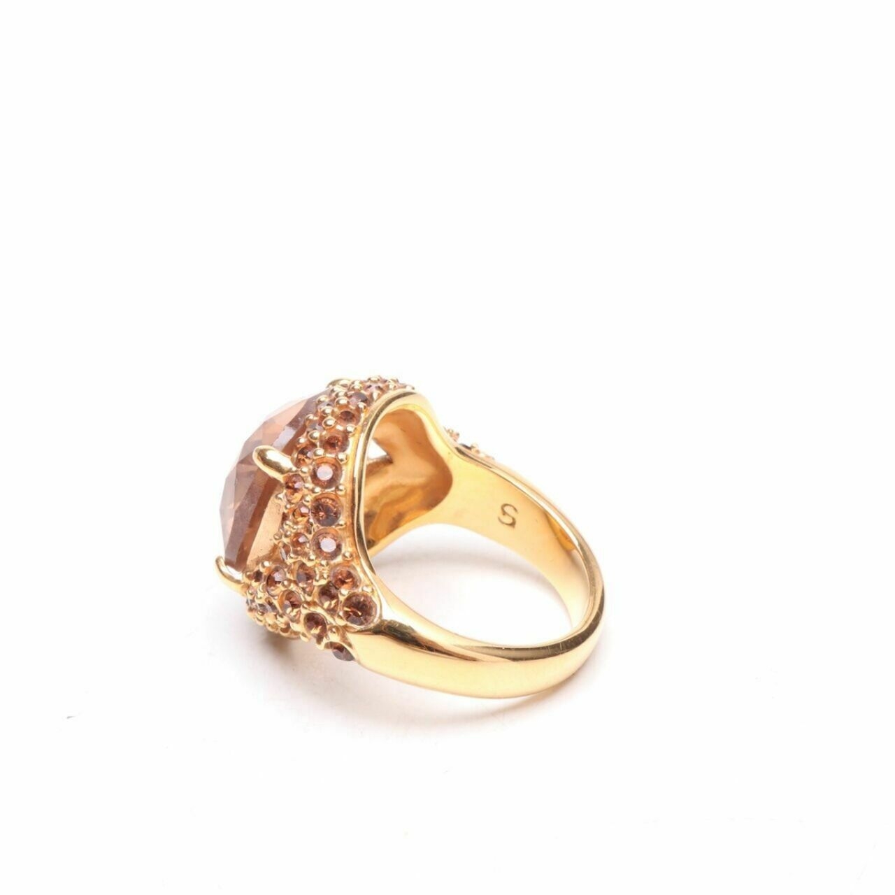 Swarovski Gold Ring