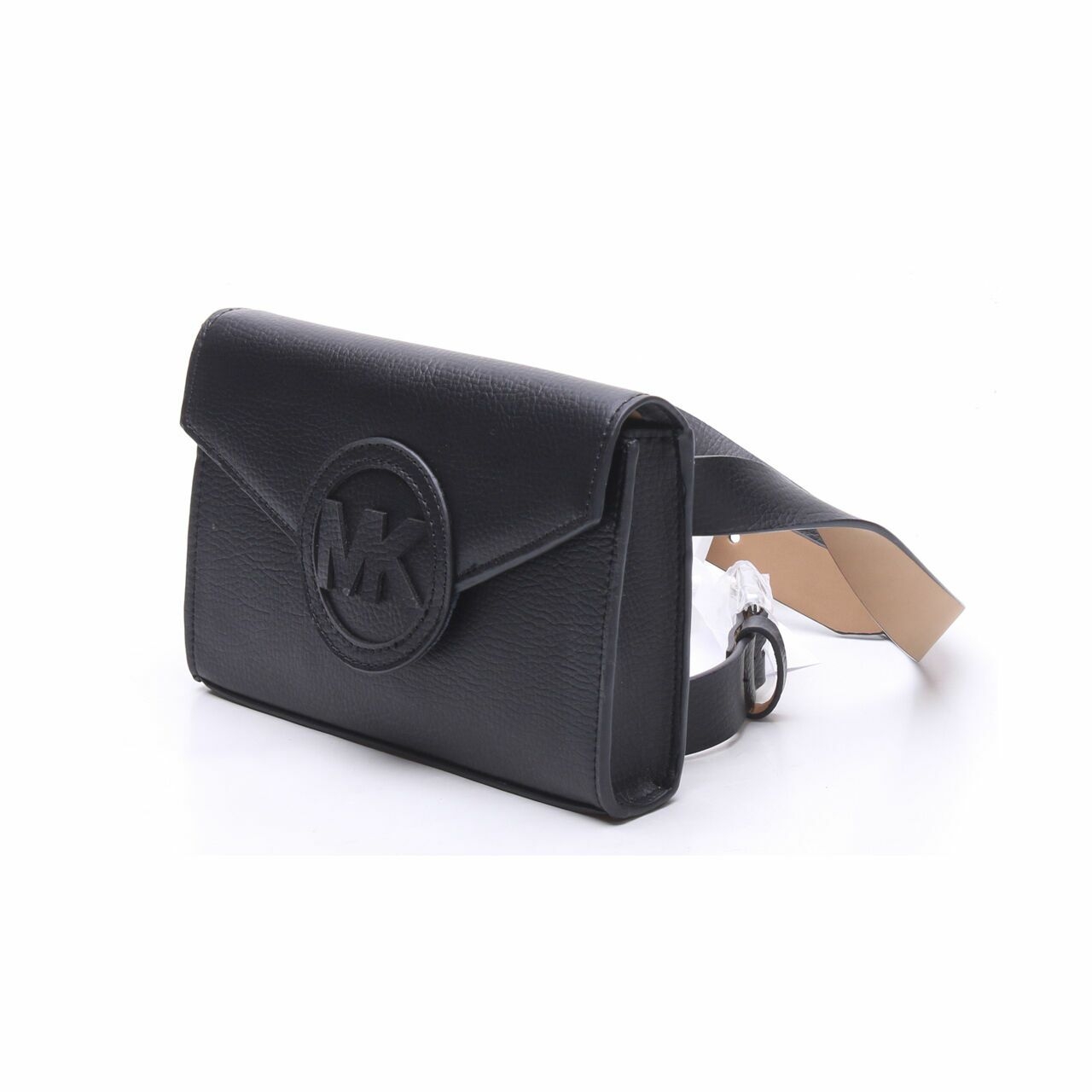 Michael Kors Black Leather Belt Bag