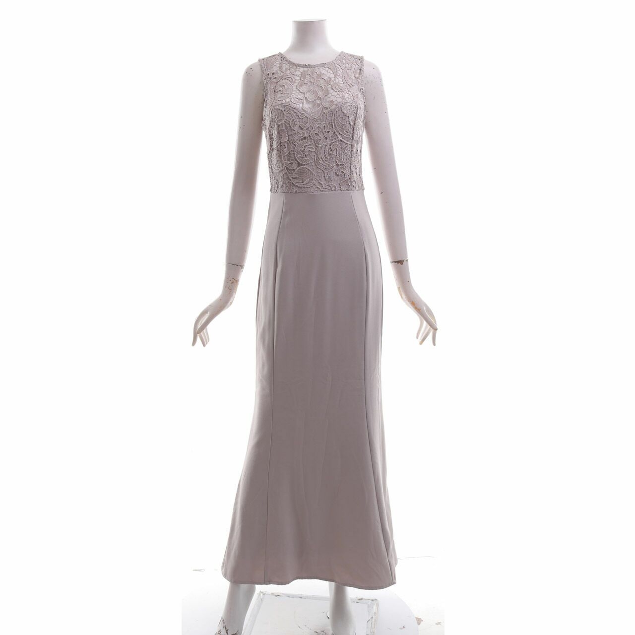 Lulus Mauve Lace Long Dress