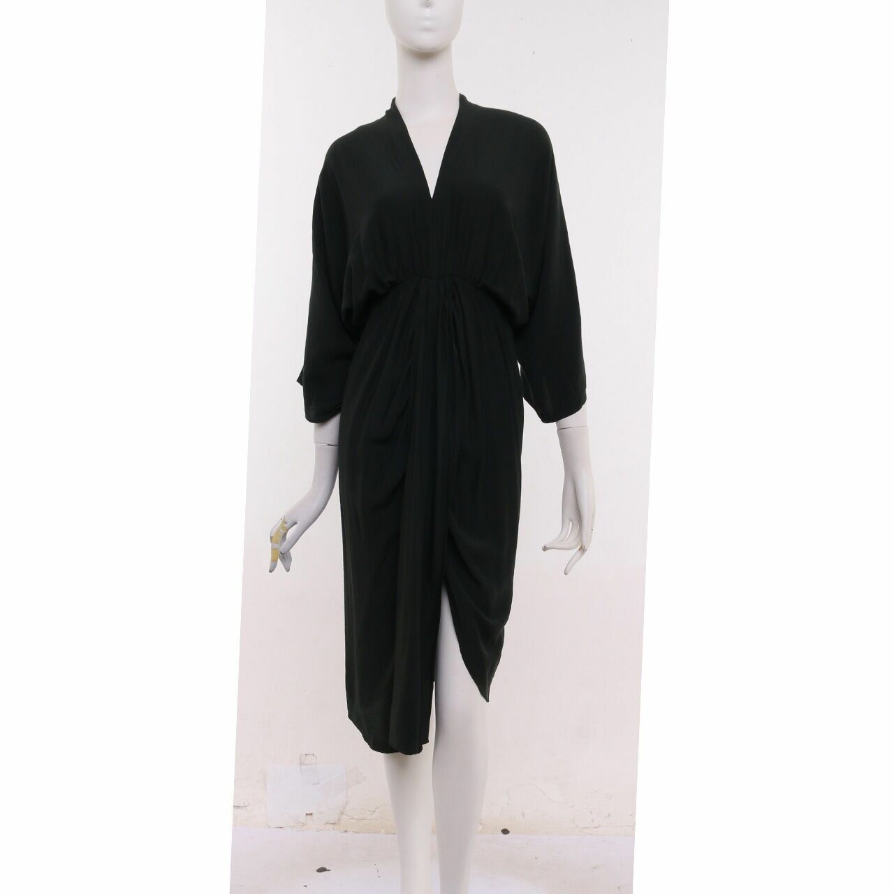 Sheike Black Midi Dress