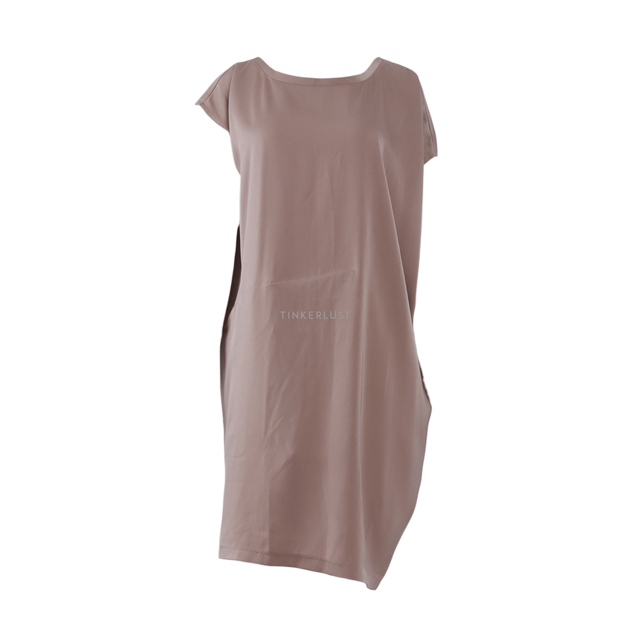 Private Collection Light Taupe Mini Dress
