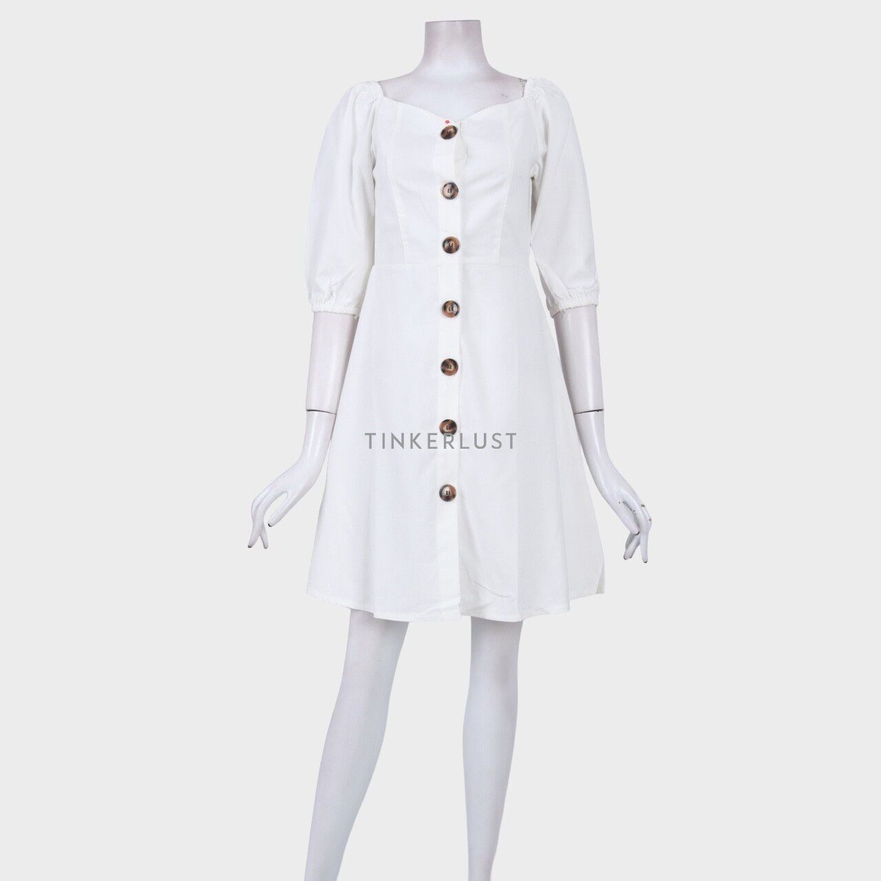 Modelano White Mini Dress