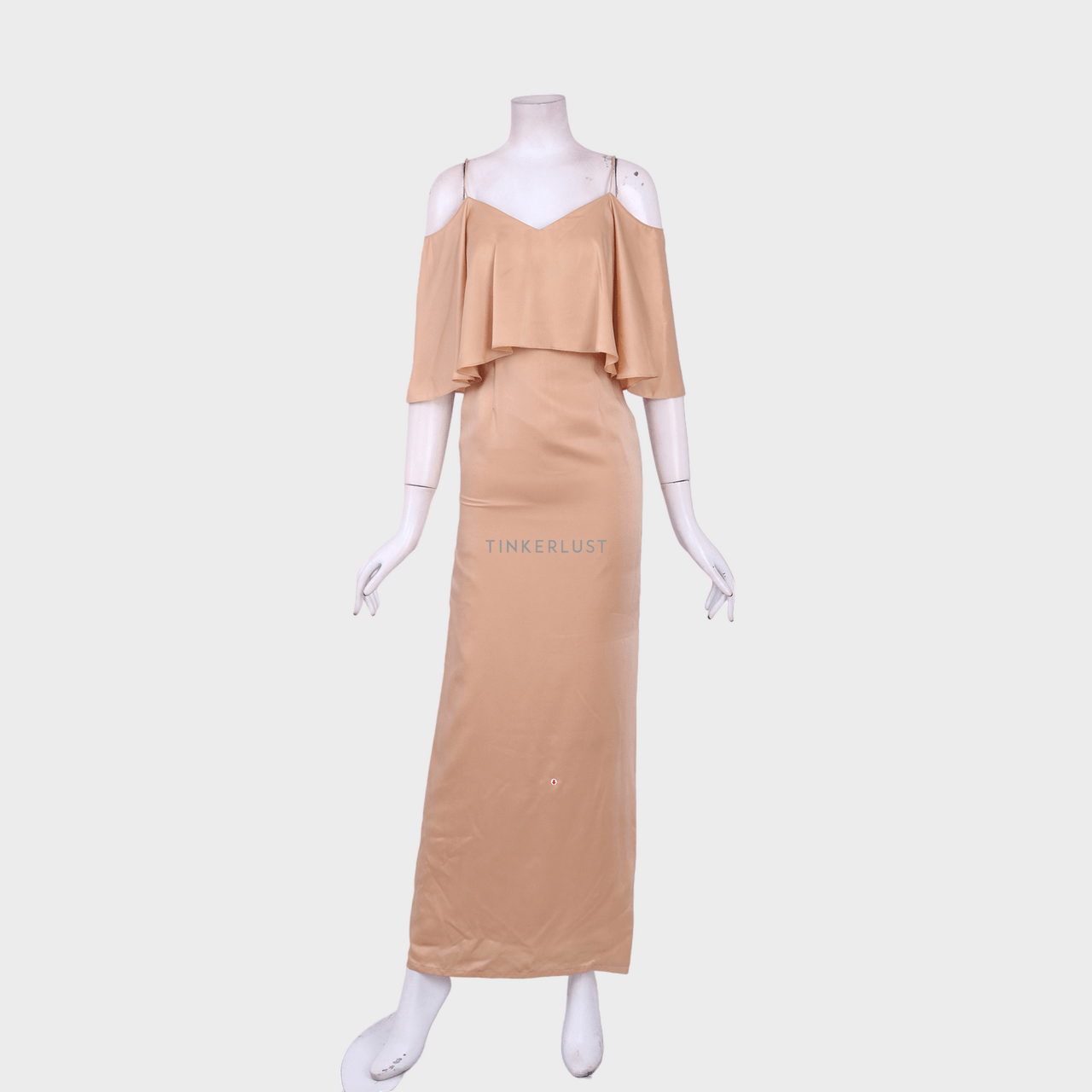 Cloth Inc Light Brown Long Dress