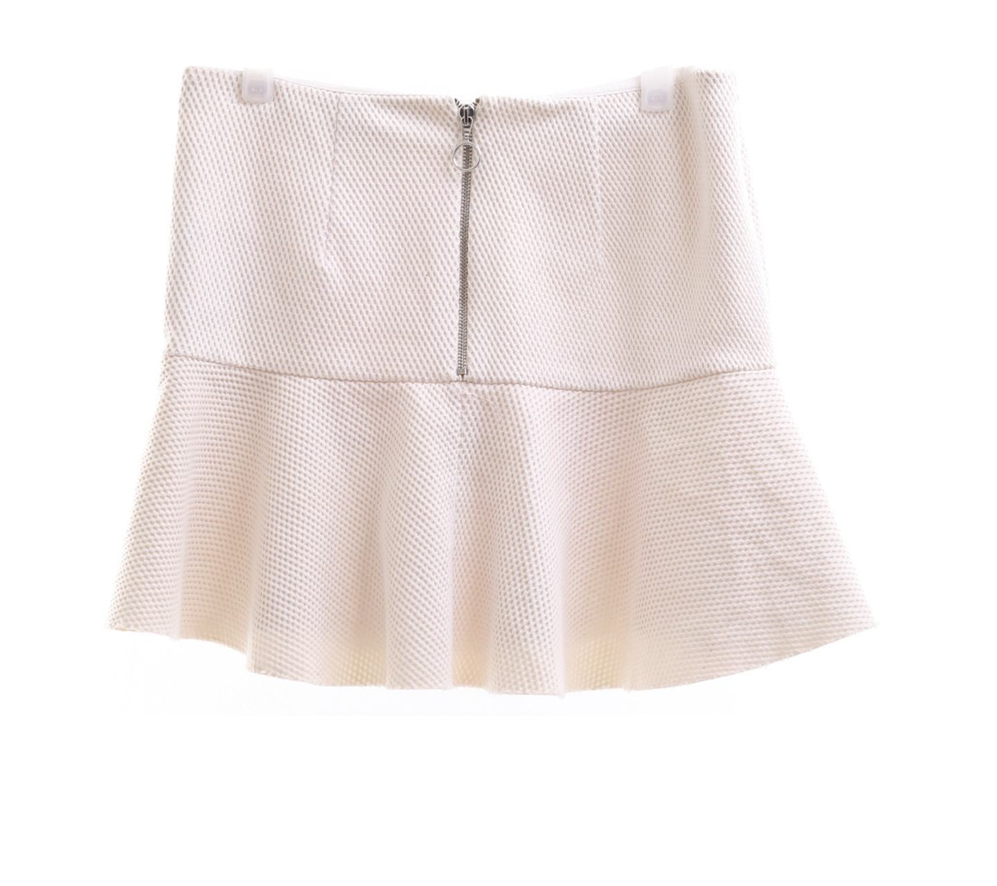 Zara Off White Mini Skirt