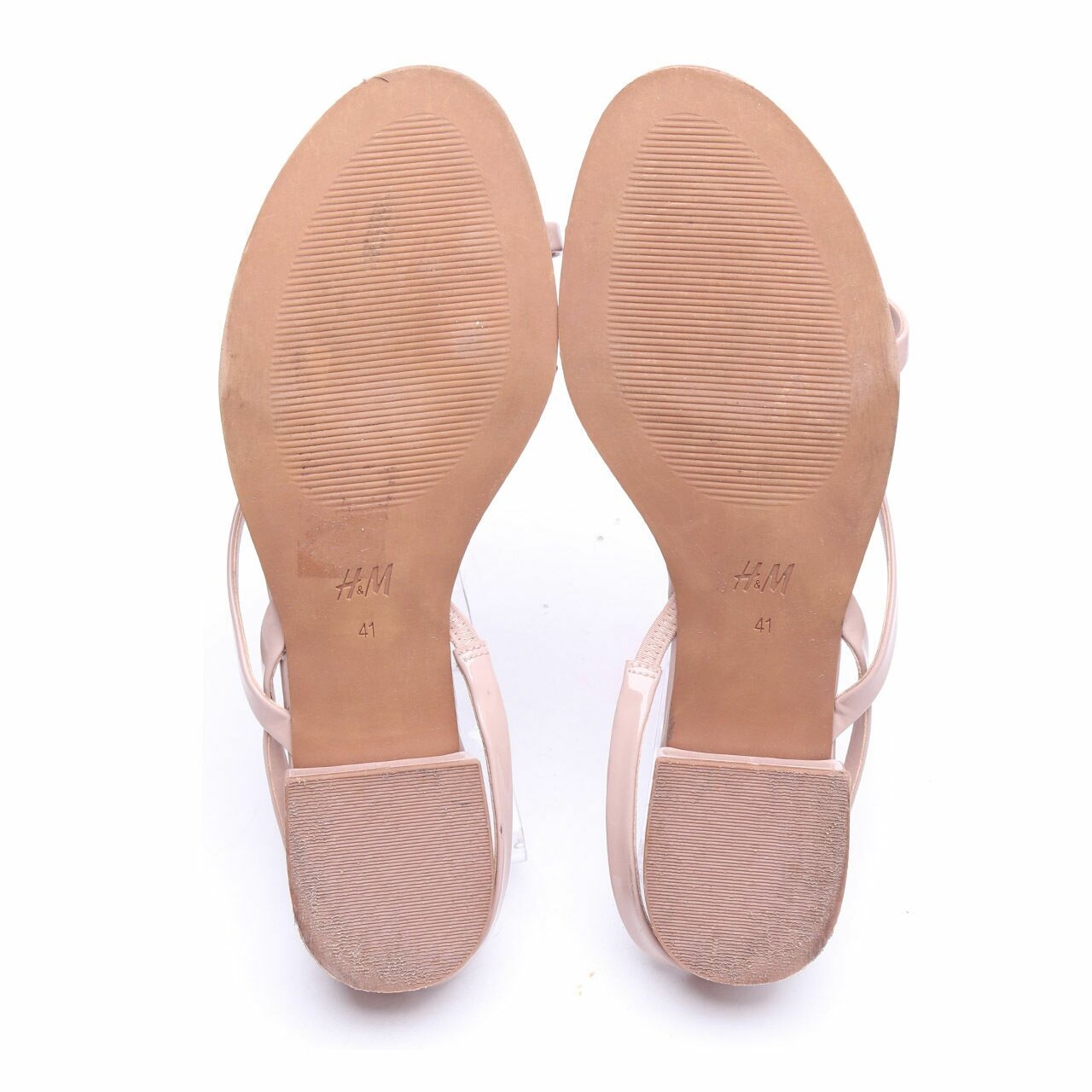 H&M Nude Slingback Strap Sandals