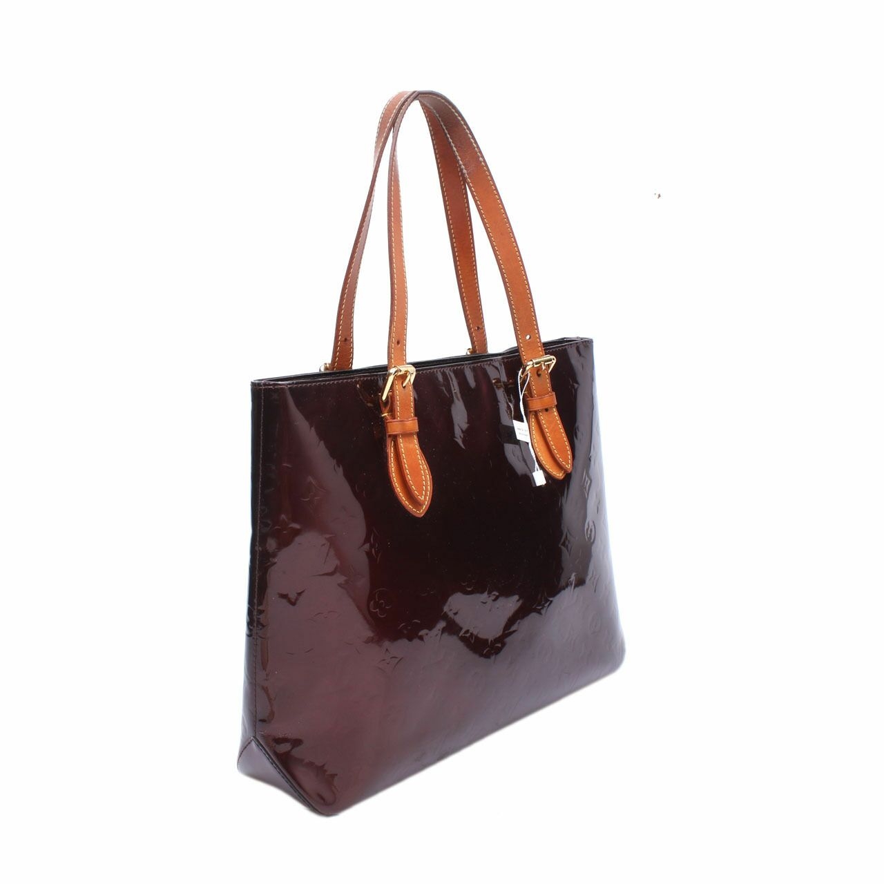 Louis Vuitton Burgundy Tote Bag