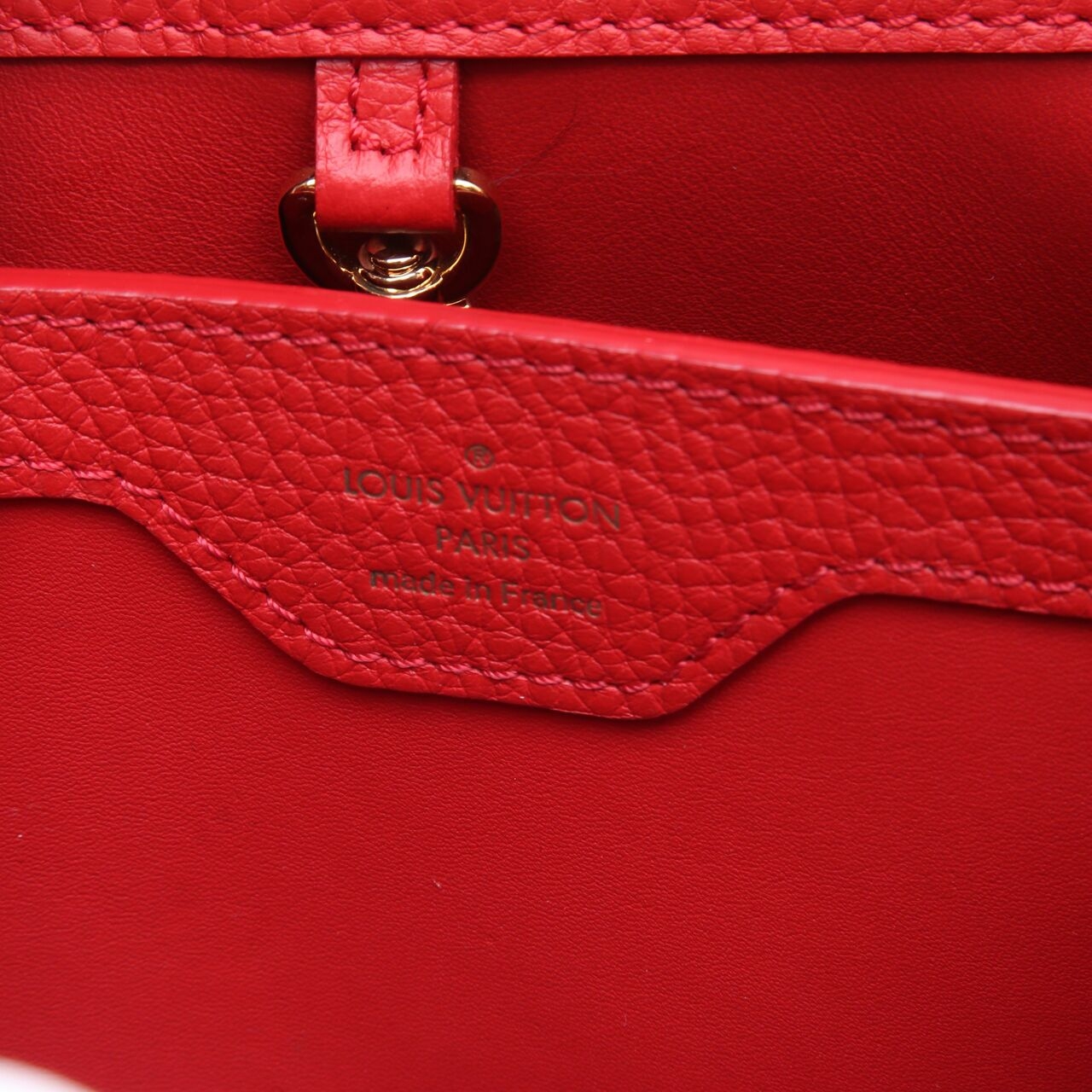 Louis Vuitton Capucines Satchel Bag