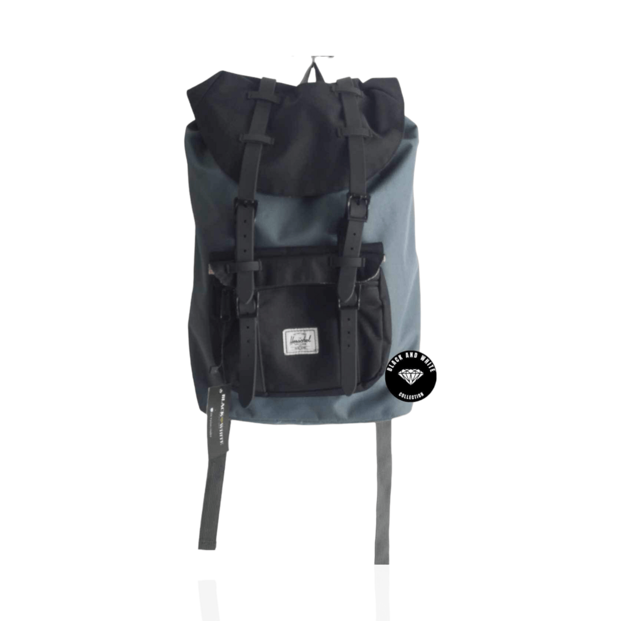 Herschel Black & Grey Backpack