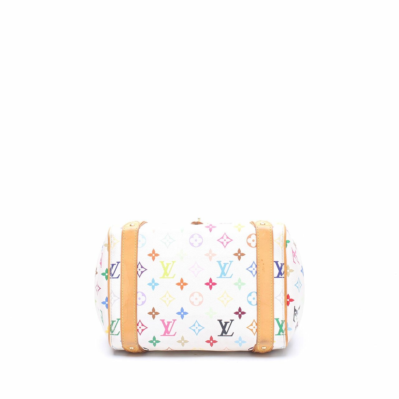 Louis Vuitton Monogram Priscilla White Canvas  Handbag
