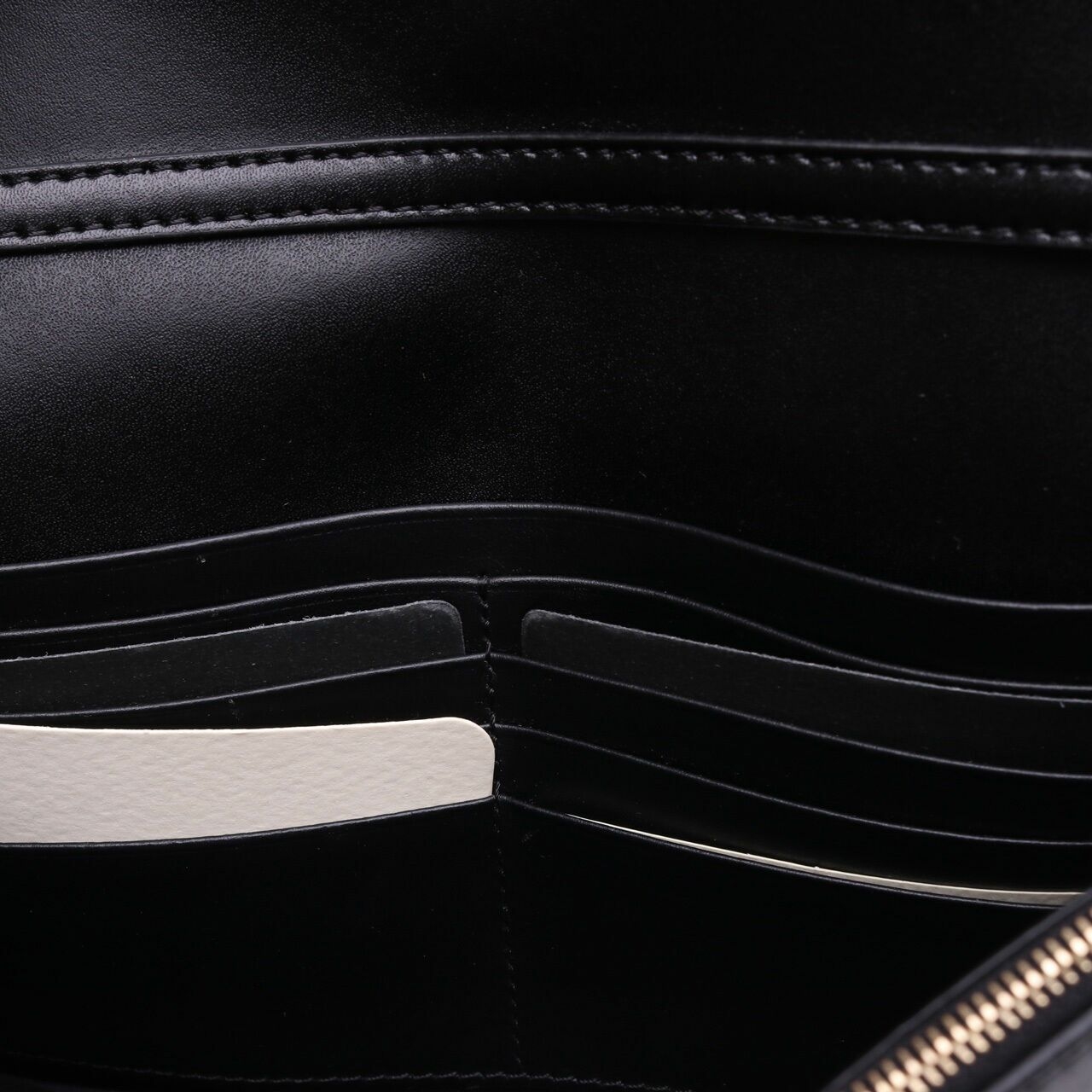 Fendi Black Black Wallet on Chain Sling Bag
