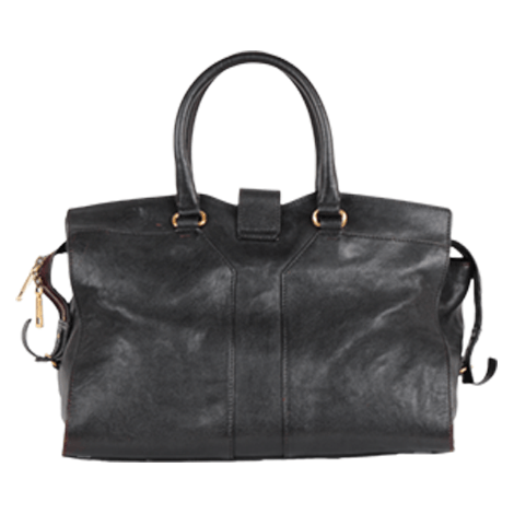 Yves Saint Laurent Black Classic Cabas Hand Bag