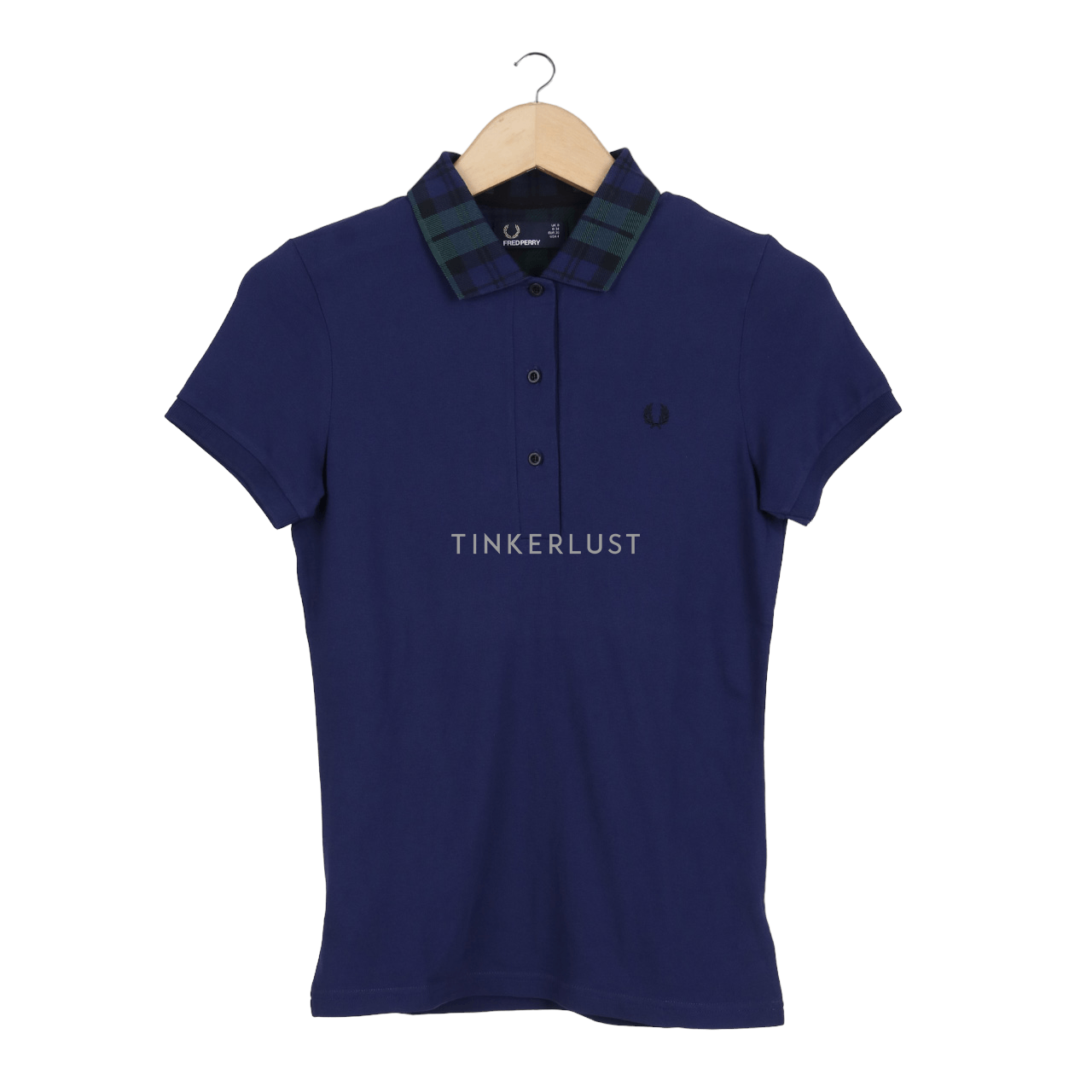 Fred Perry Blue Polo Shirt