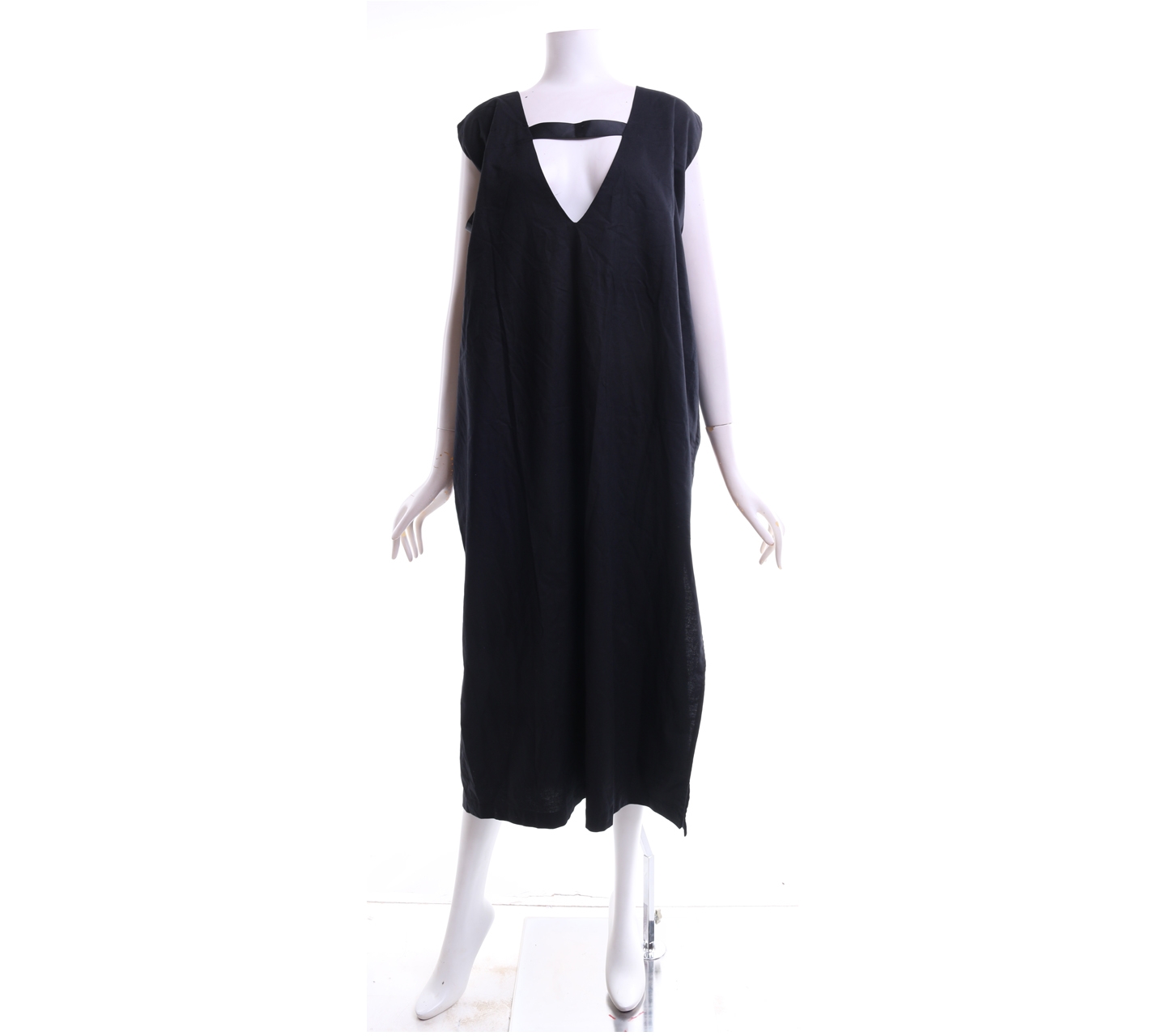 Fiale Black Midi Dress