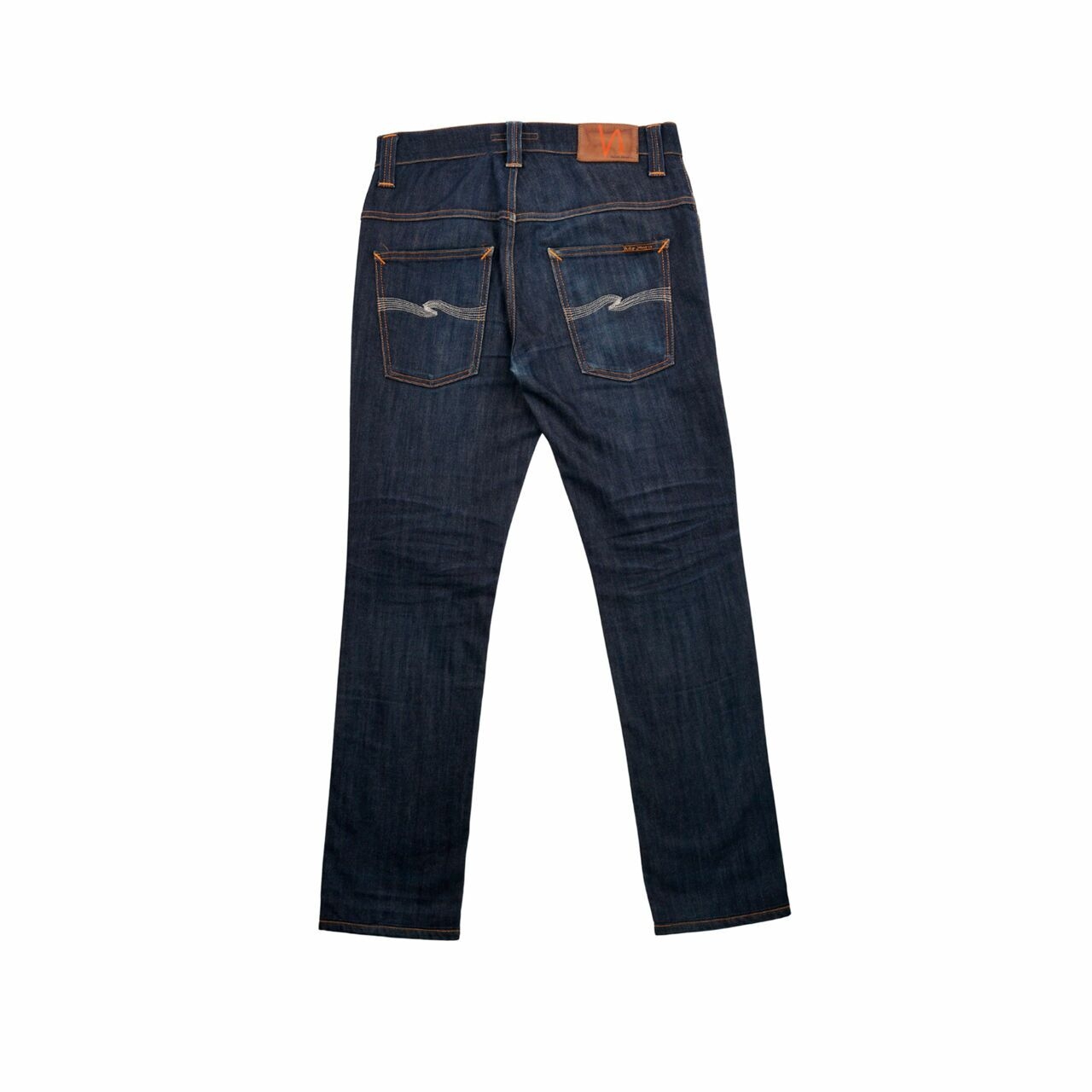 Nudie Jeans Co. Blue Denim 3866 Thin Finn Long Pants