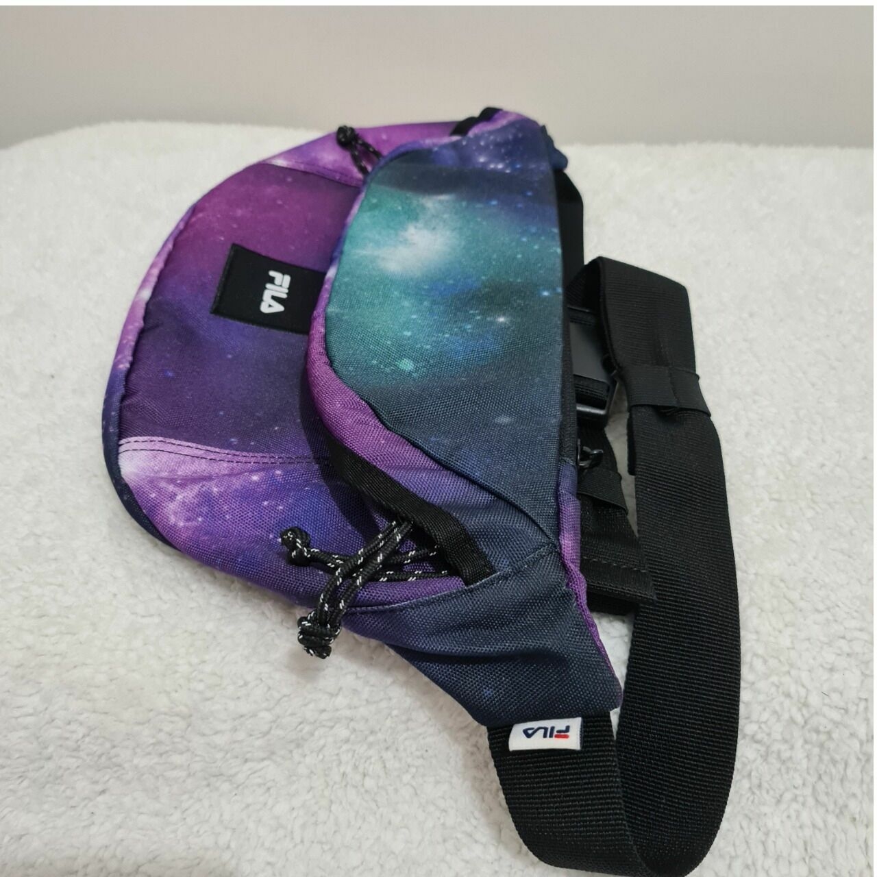 Fila Voyager Purple Galaxy Shoulder Bag
