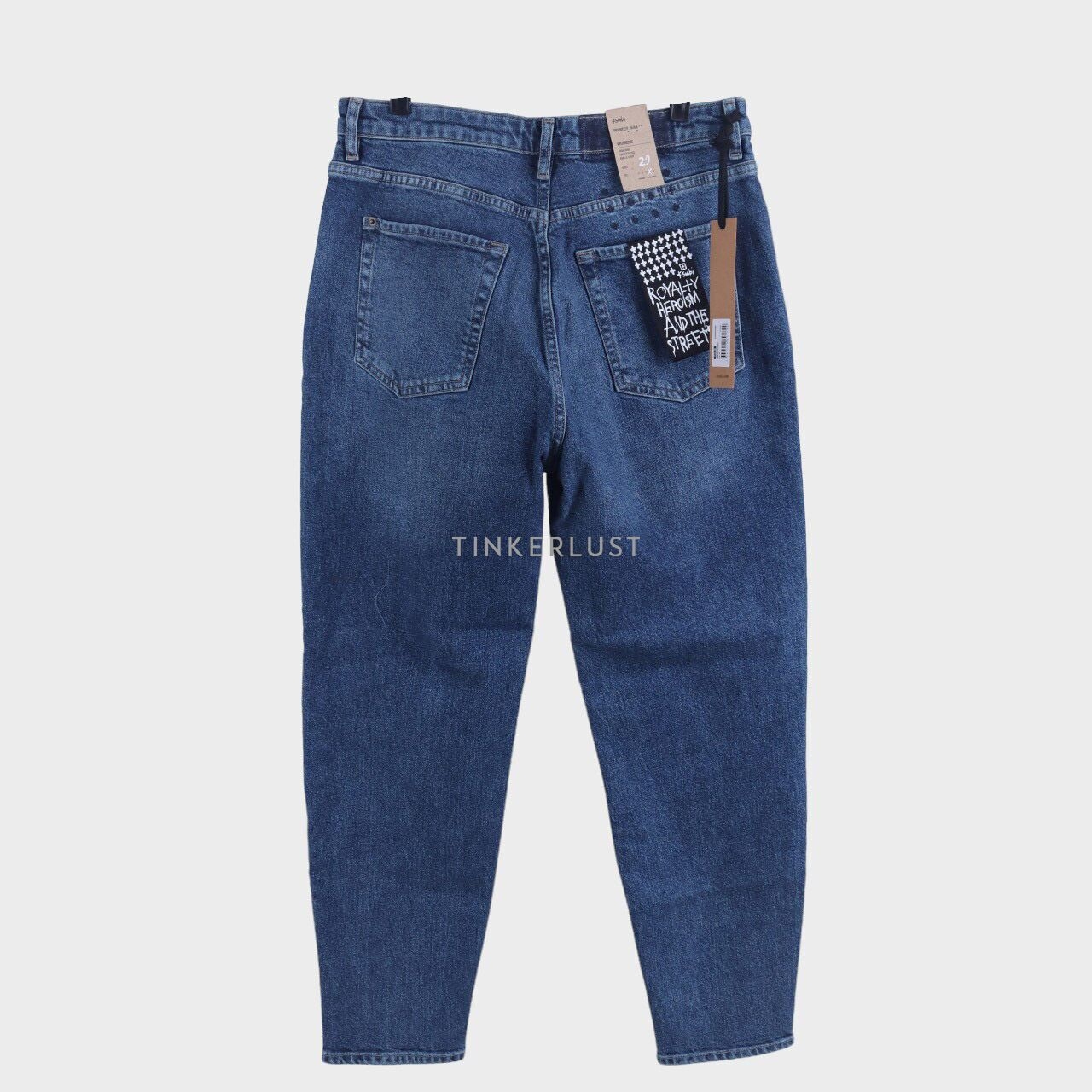 Ksubi Pointer Runaway Blue Denim Jeans Long Pants