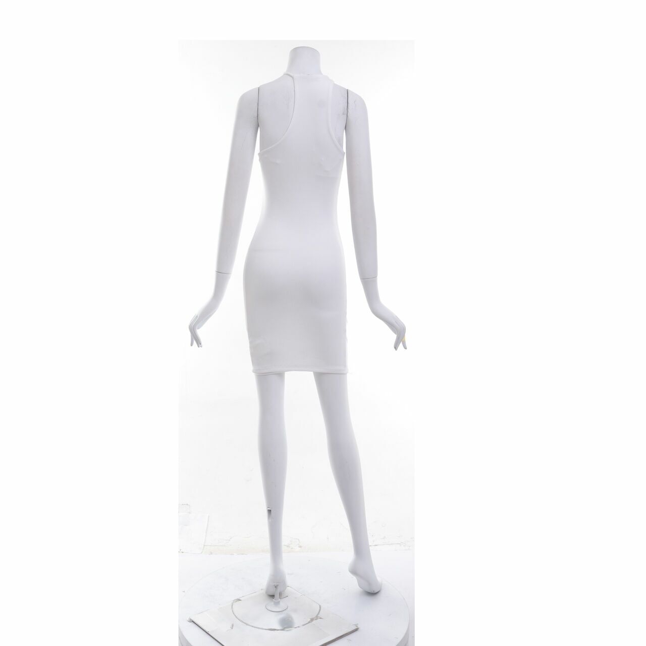 Bershka White Mini Dress