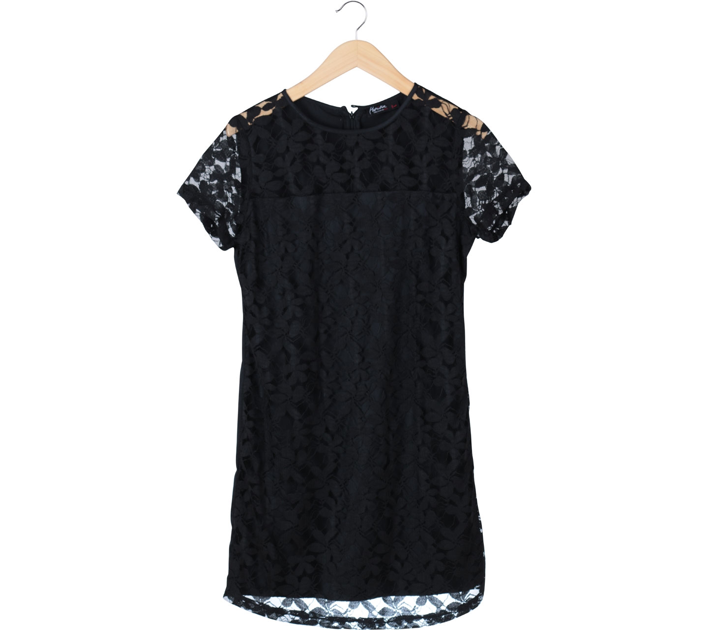 Puricia Black Lace Mini Dress