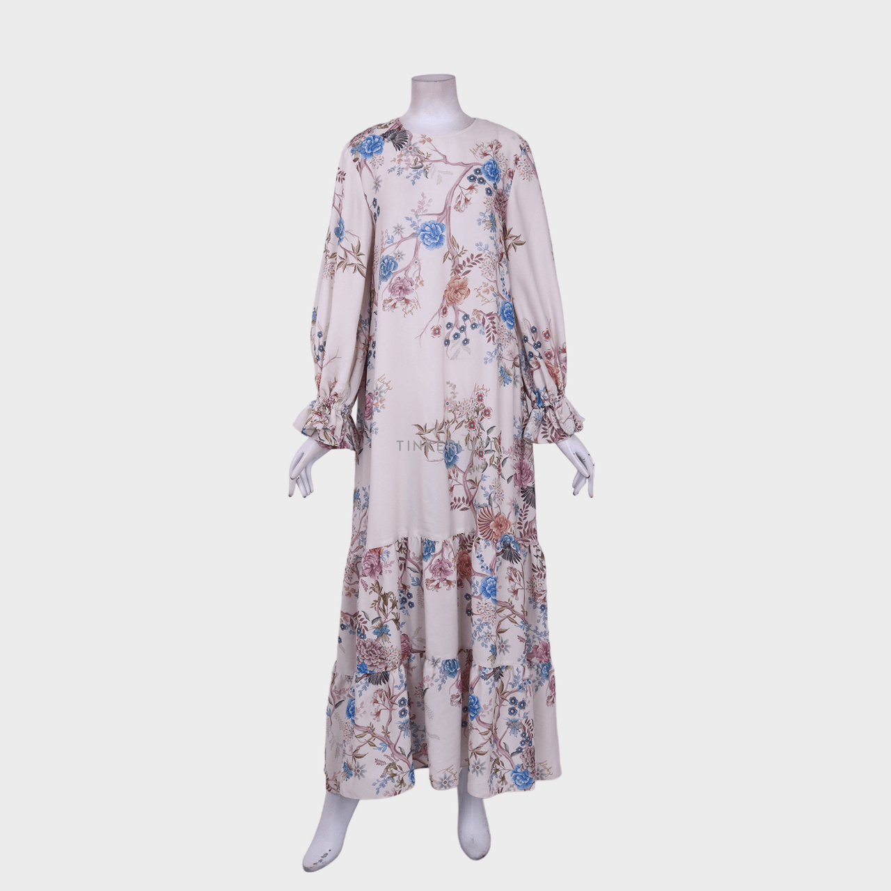 Klamby Multicolour Floral Long Dress