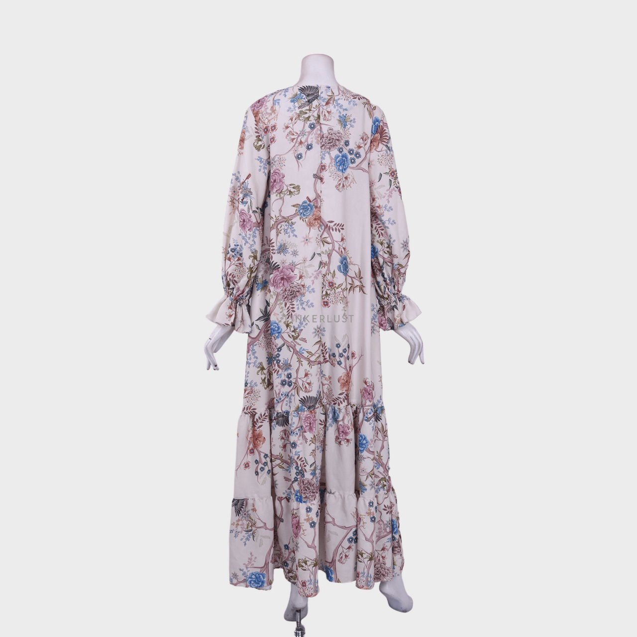 Klamby Multicolour Floral Long Dress