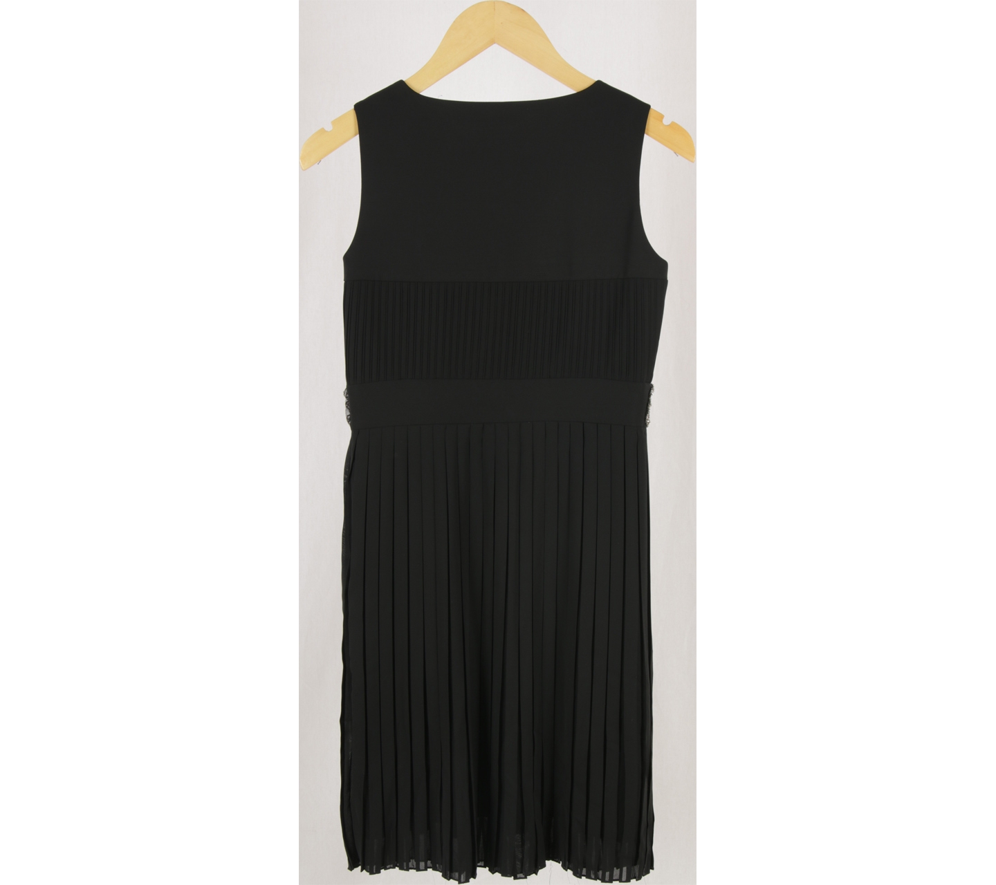 Blumarine Black Beaded Midi Dress