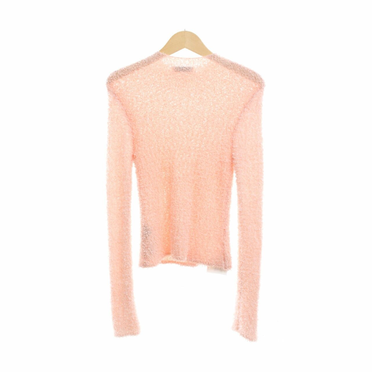 Zara Pink Knit Blouse