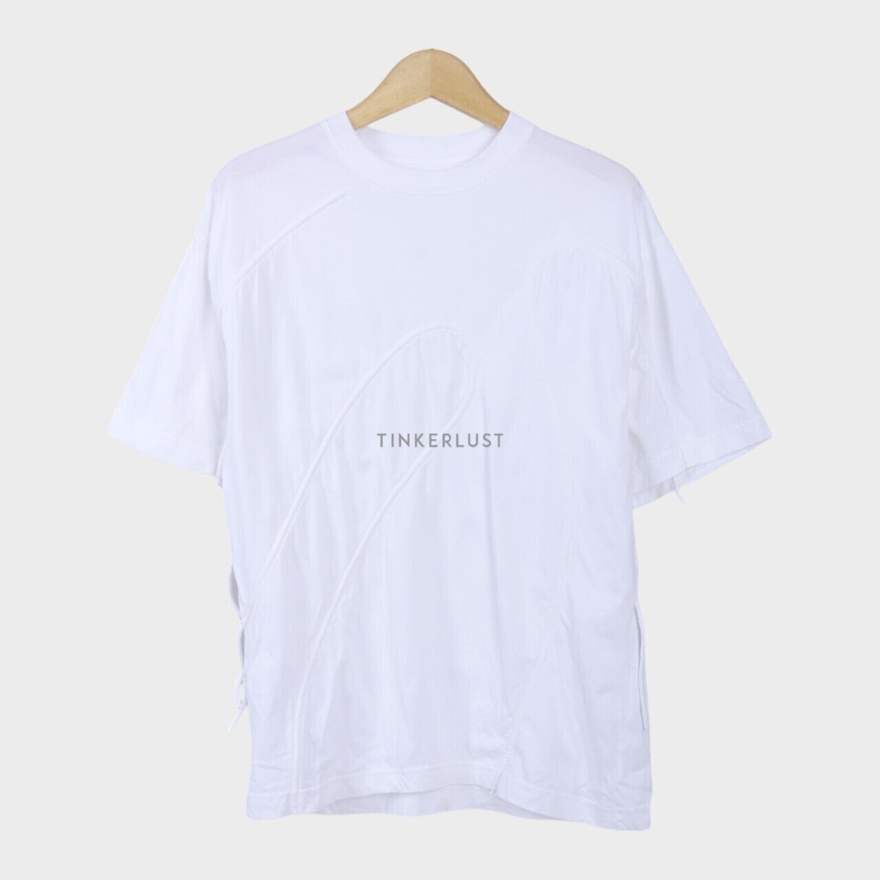 Tangan White String T-Shirt