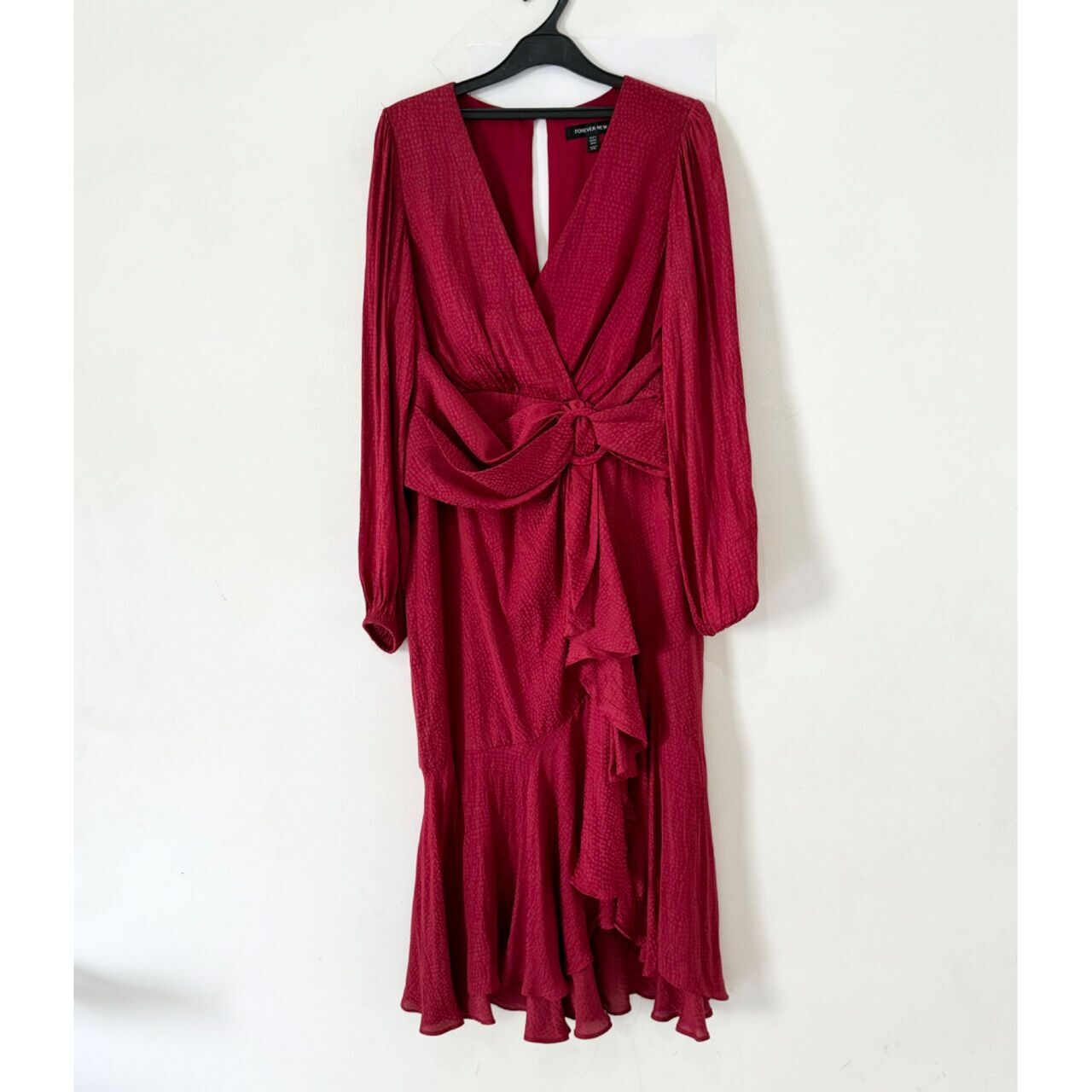 Forever New Red Long Dress