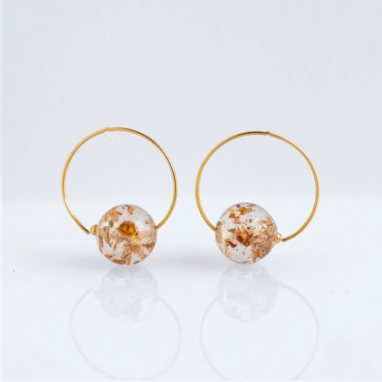 Oaksva Gold Matana Earring (Turmeric) 