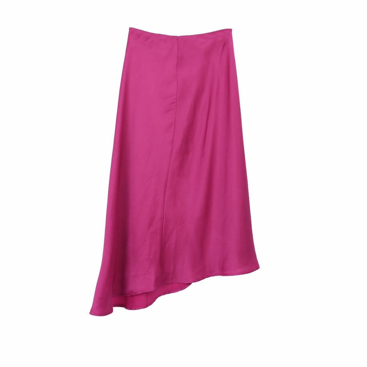 ATS The Label Fuchsia Midi Skirt