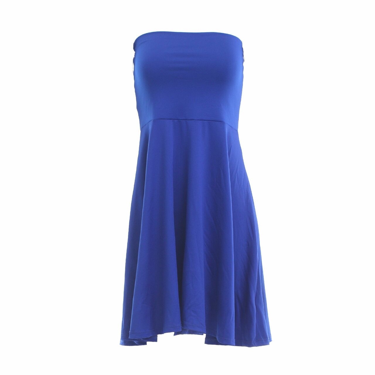 Charlotte Russe Blue Tube Mini Dress