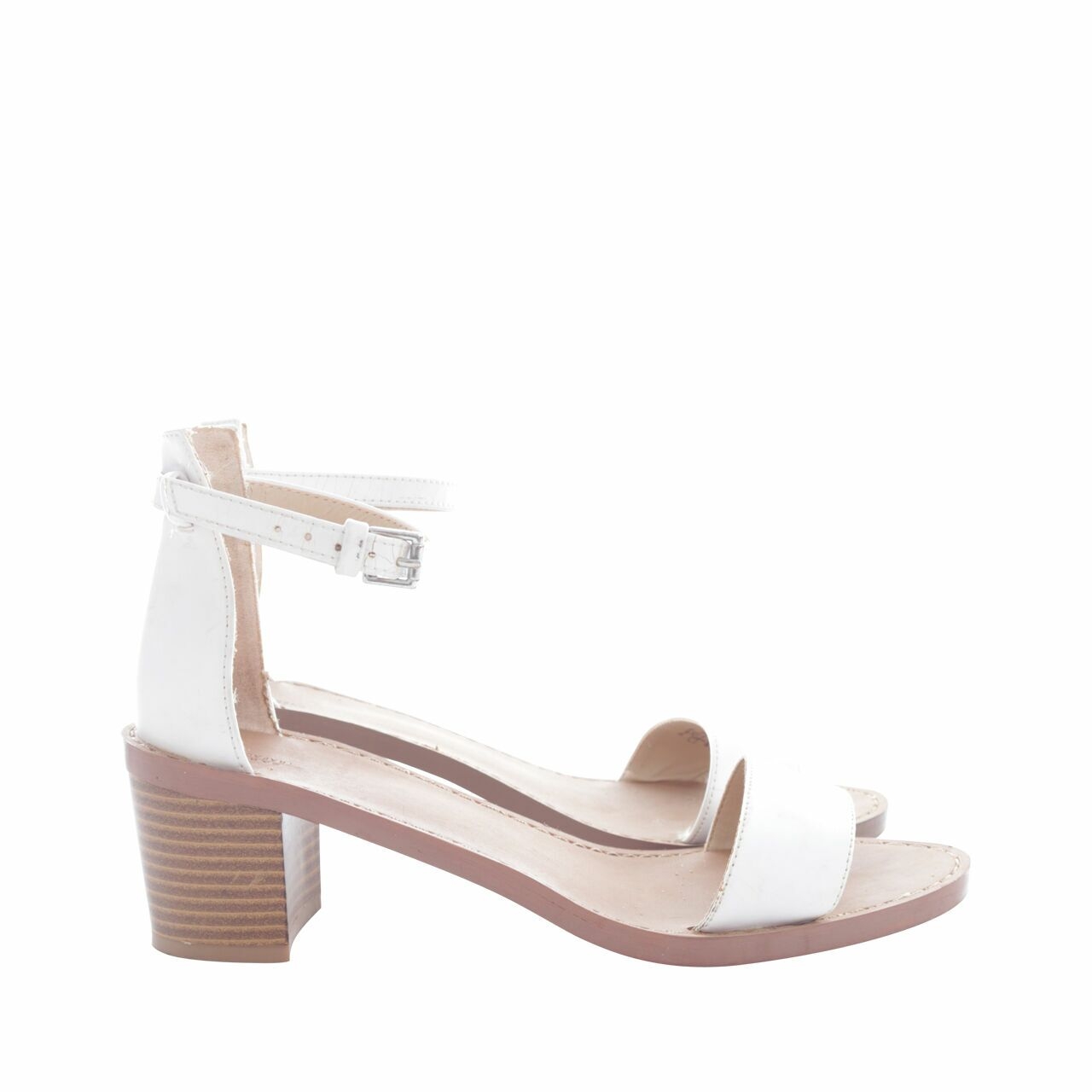 Zara White Heels