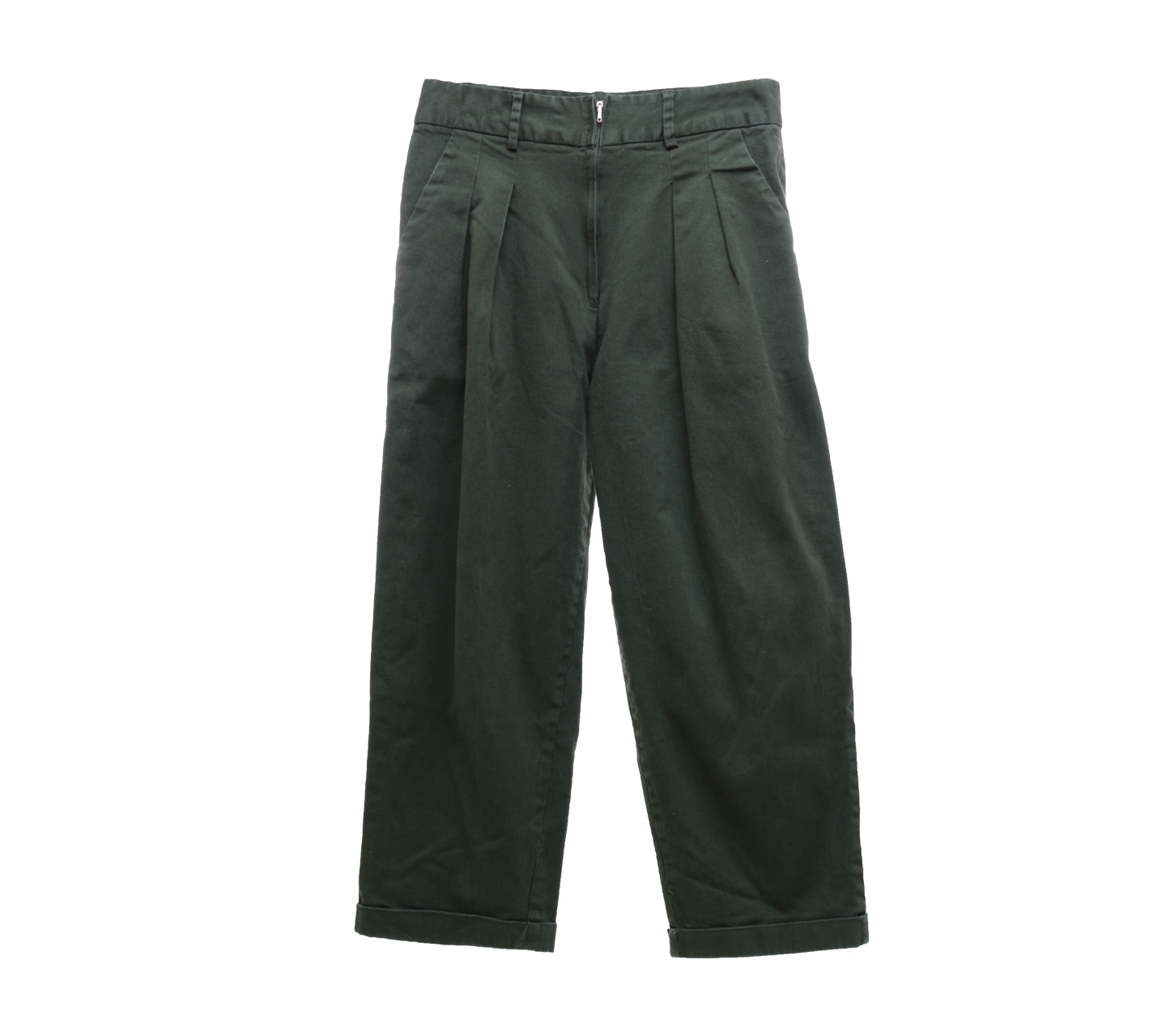 Studio Dark Green Long Pants