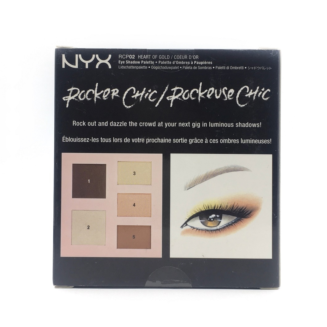 NYX Rocker Chic Eyeshadow Set and Palette