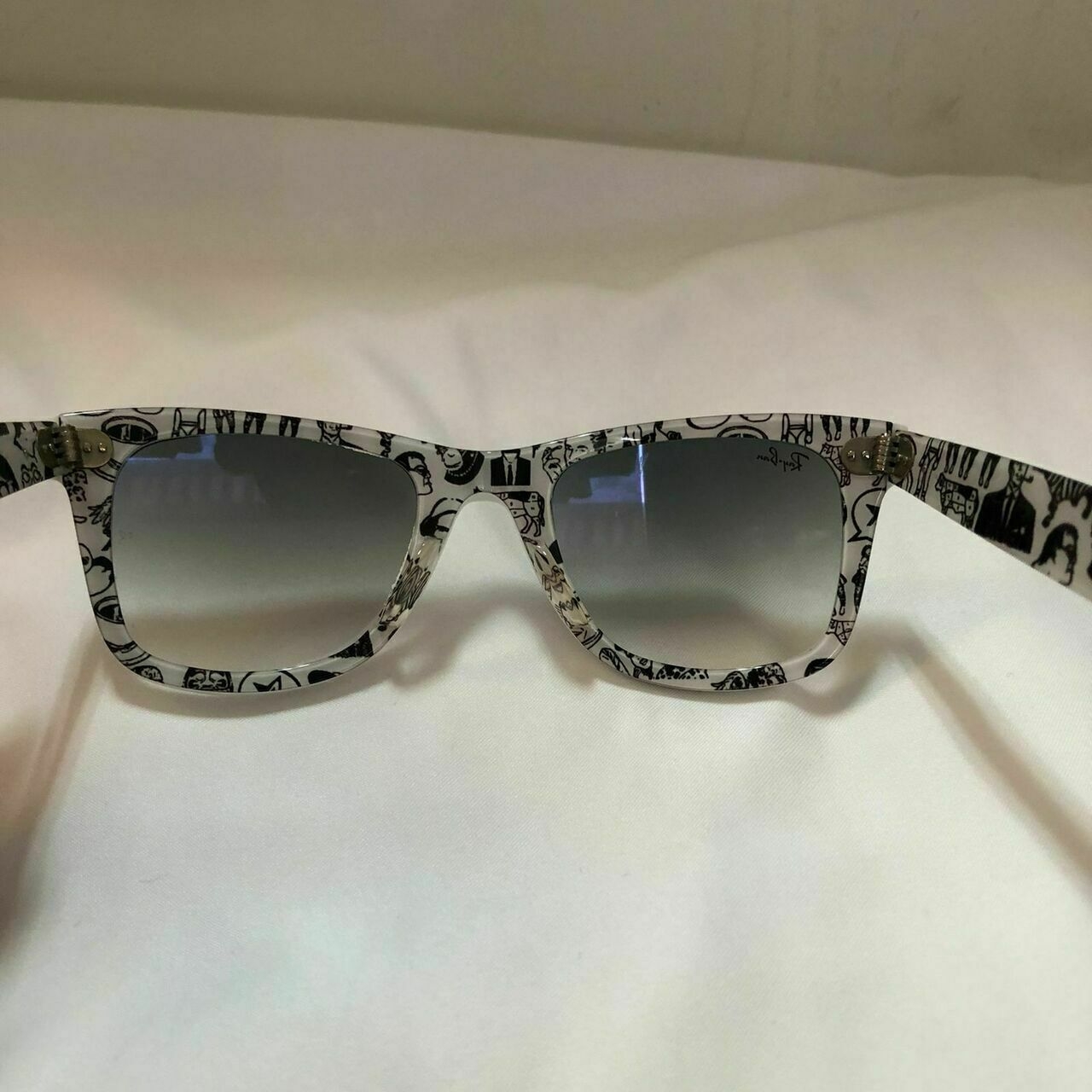 Ray Ban White Sunglasses