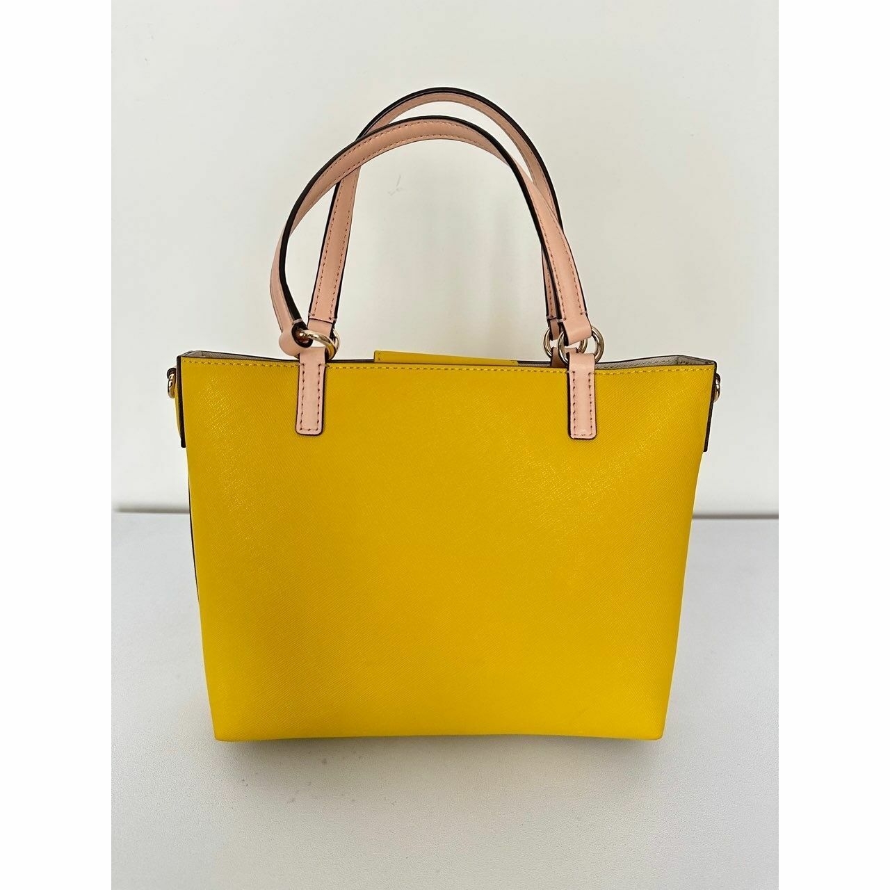 Oroton Yellow Satchel Bag