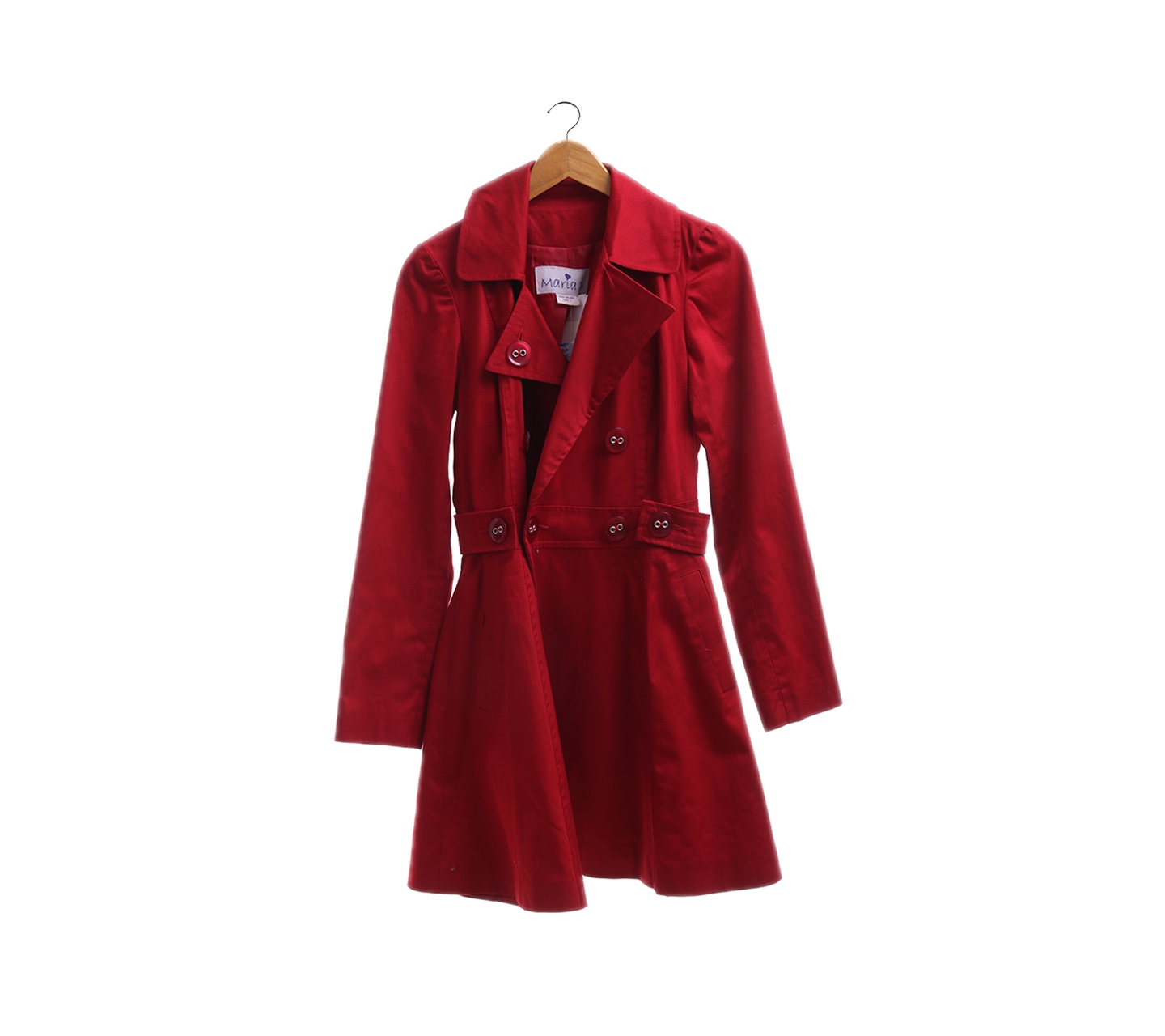 Marla D red coat