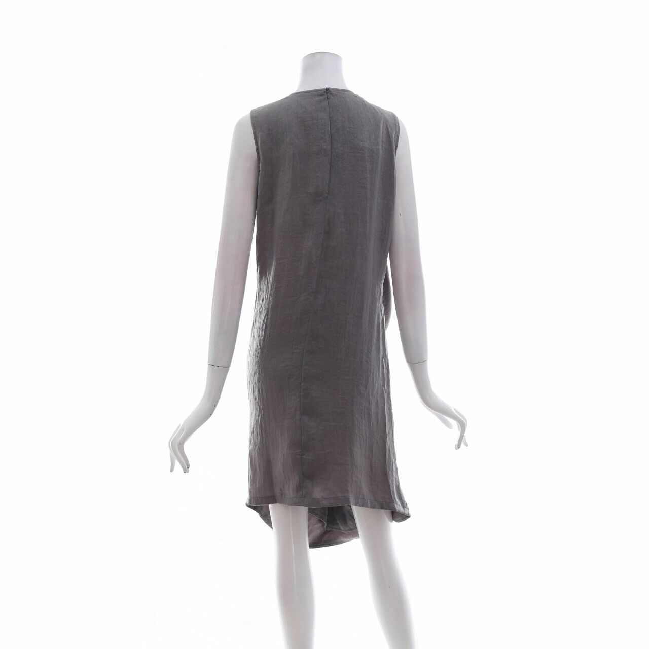 SAUL Grey Midi Dress