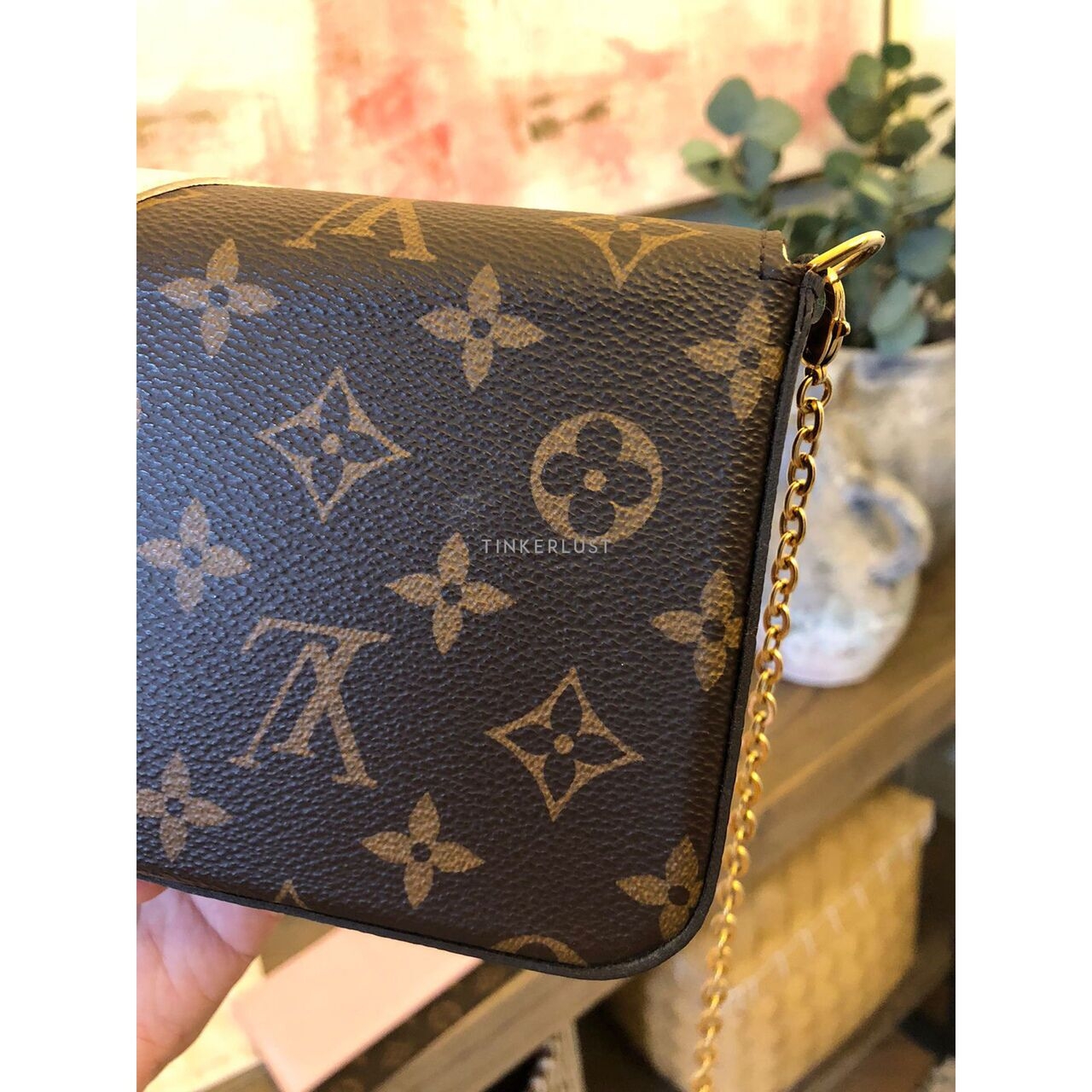 Louis Vuitton Felicie Pochette Owl Monogram 2017 Sling Bag
