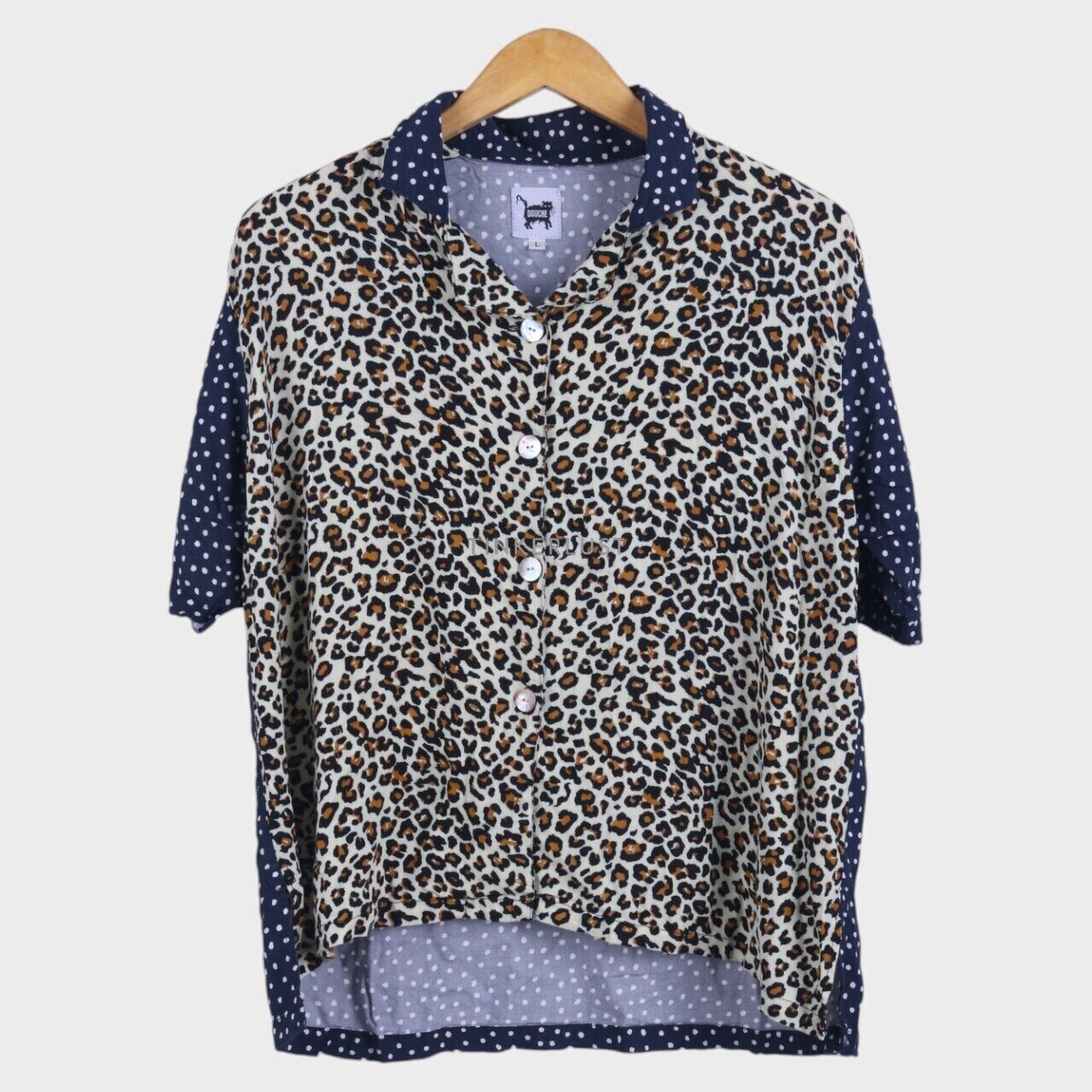 Douche Leopard Polkadot Shirt