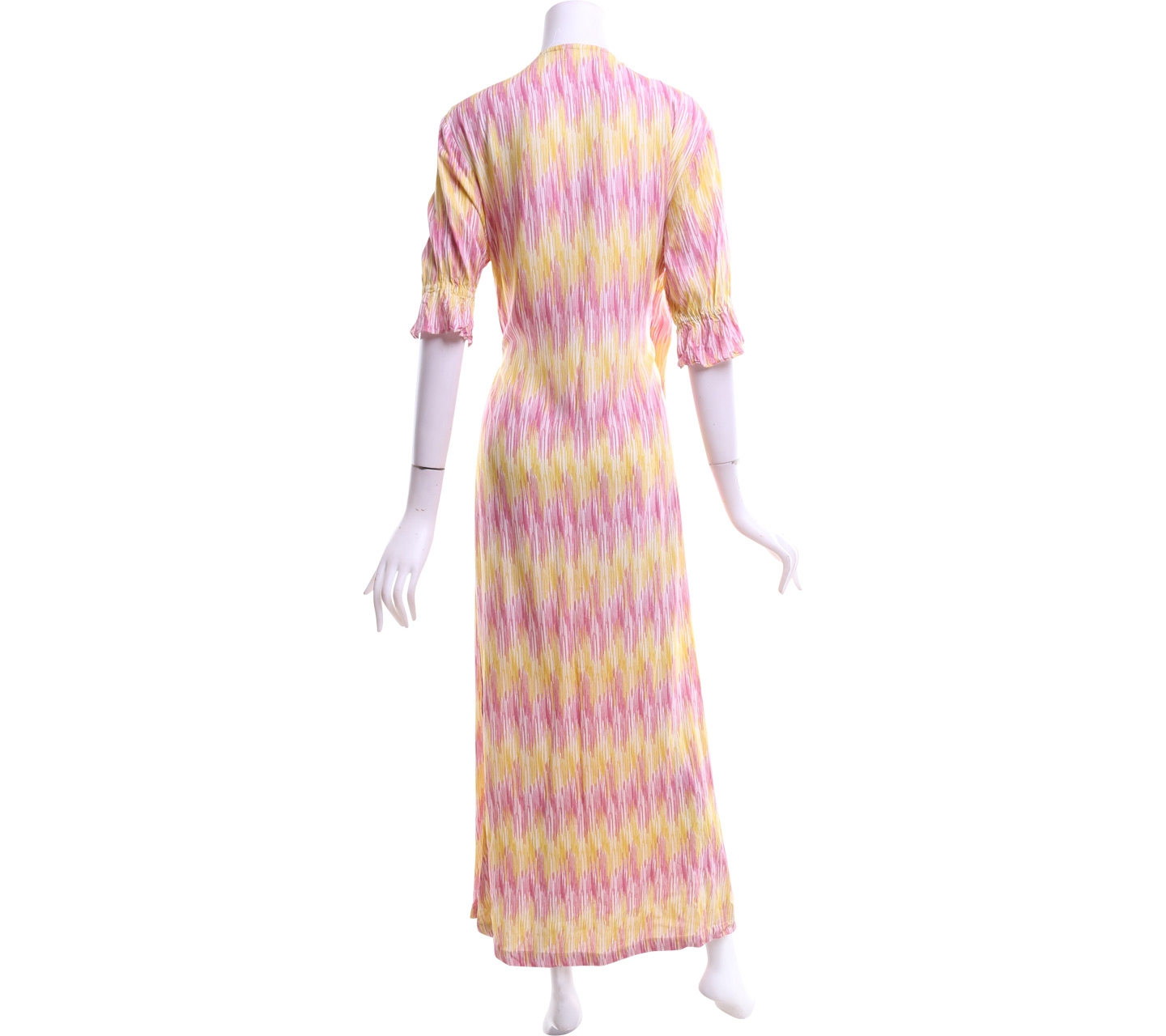 Zalora X Ikat Indonesia Multicolor Wrap Long Dress