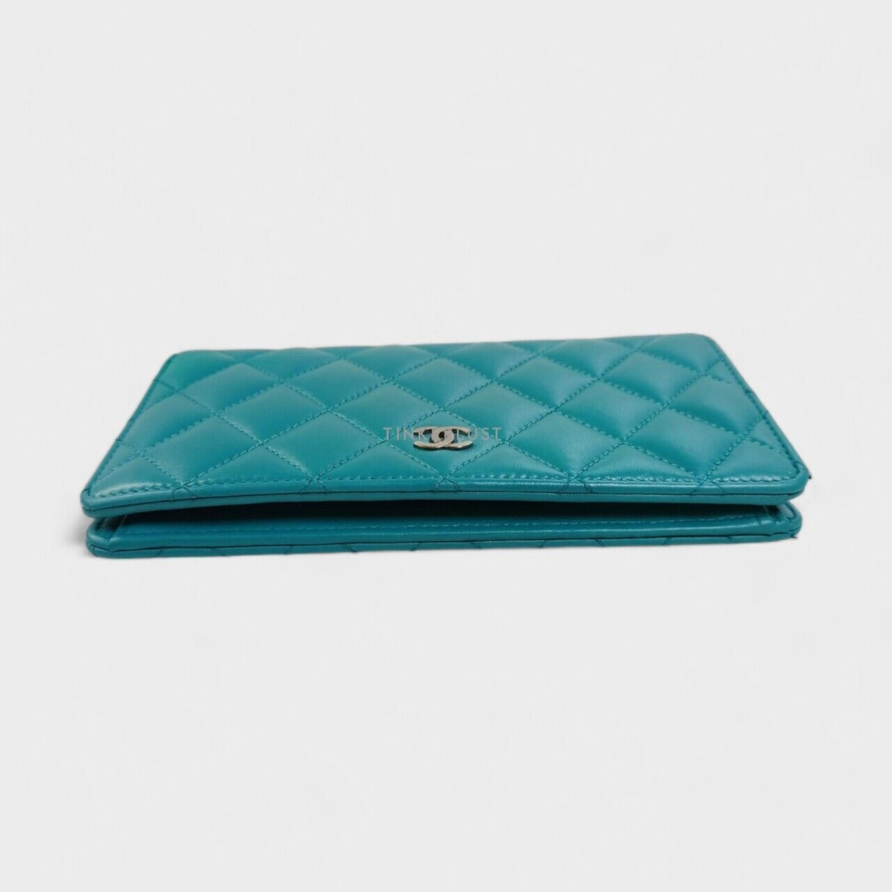 Chanel Blue Tosca Lambskin #19 SHW Wallet