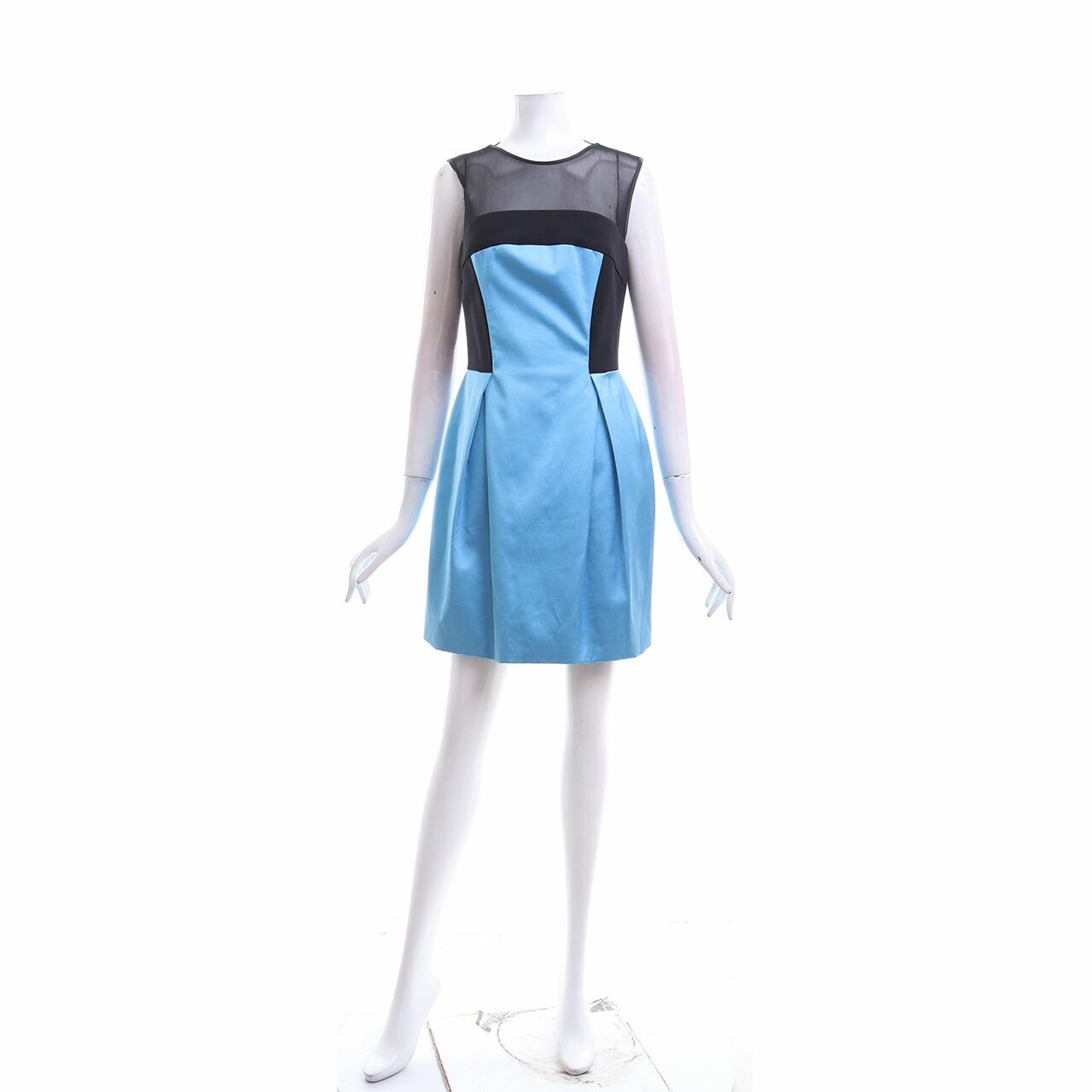 SPACE StyleConcept Blue & Black Mini Dress
